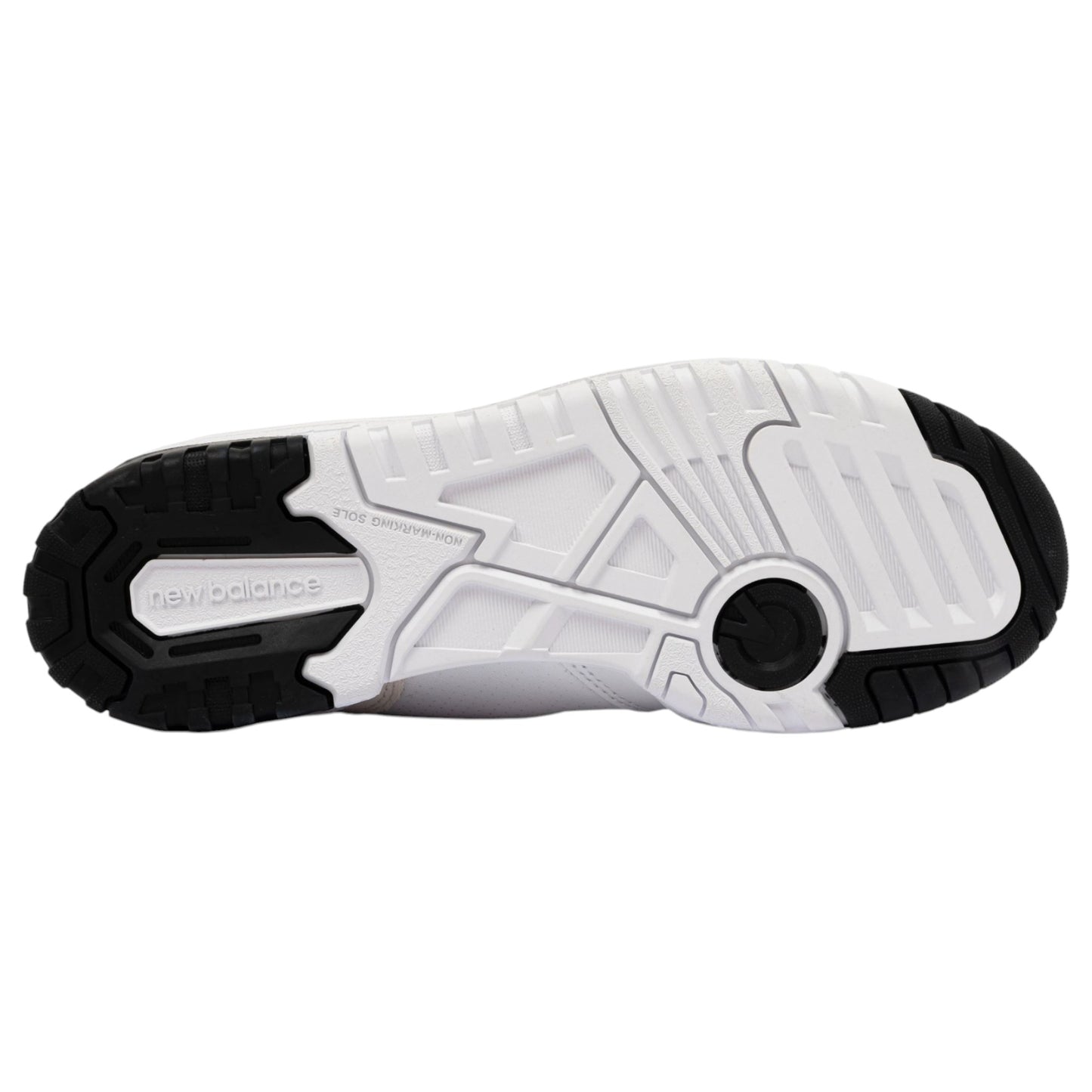 Mens New Balance 550 Shoes White/Black