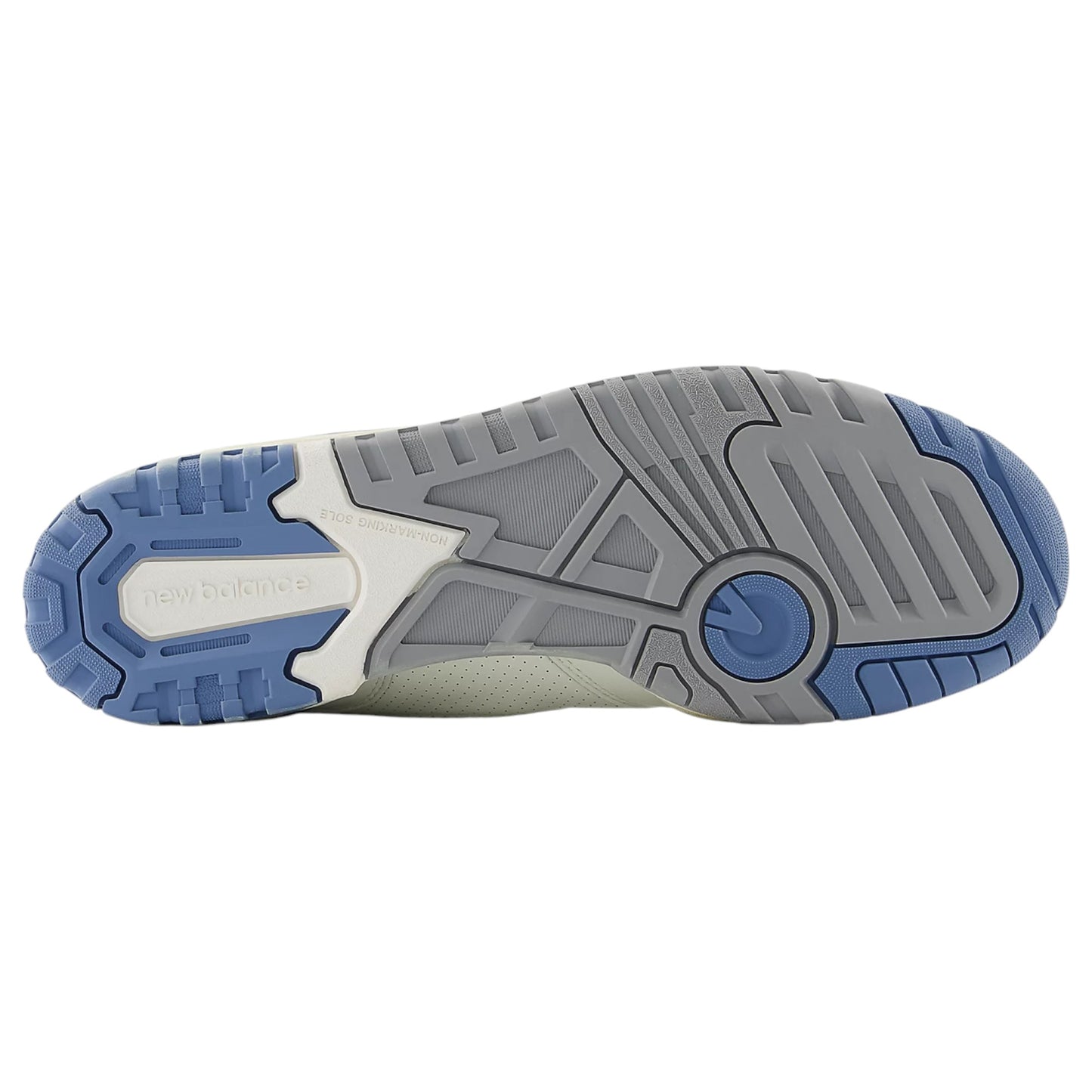Mens New Balance 550 Shoes White/Blue