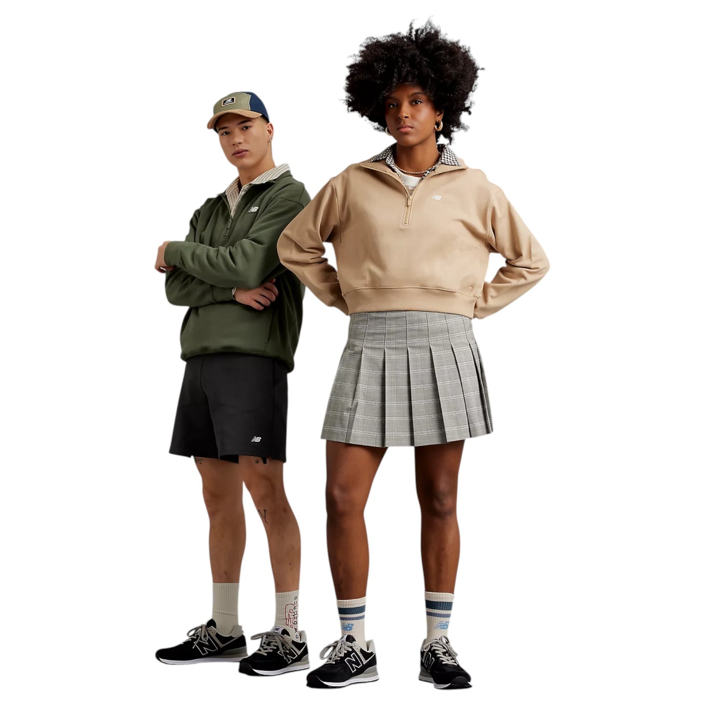 Mens New Balance 574 Shoes Black Multi