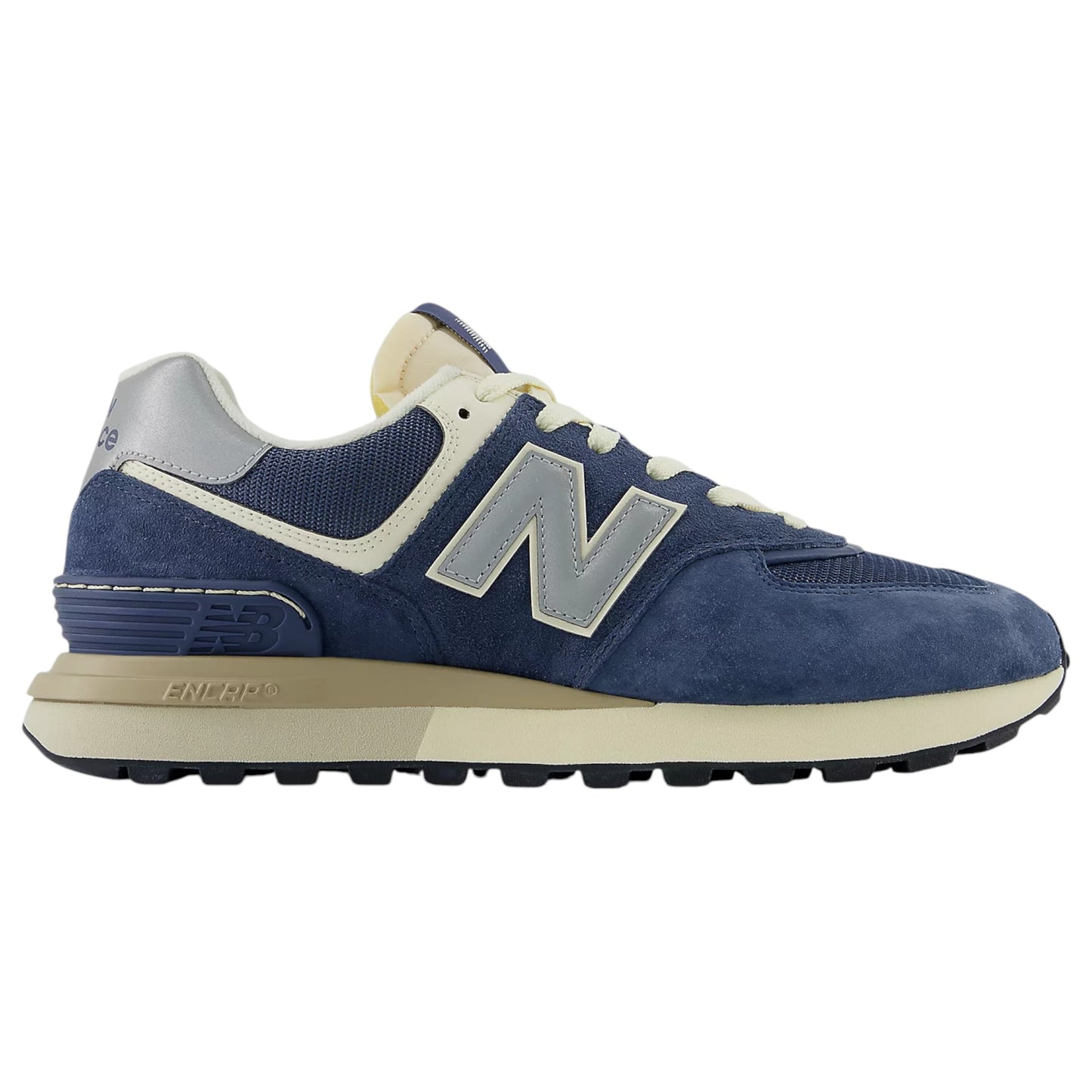 Mens New Balance 574 Shoes Royal Blue/Grey