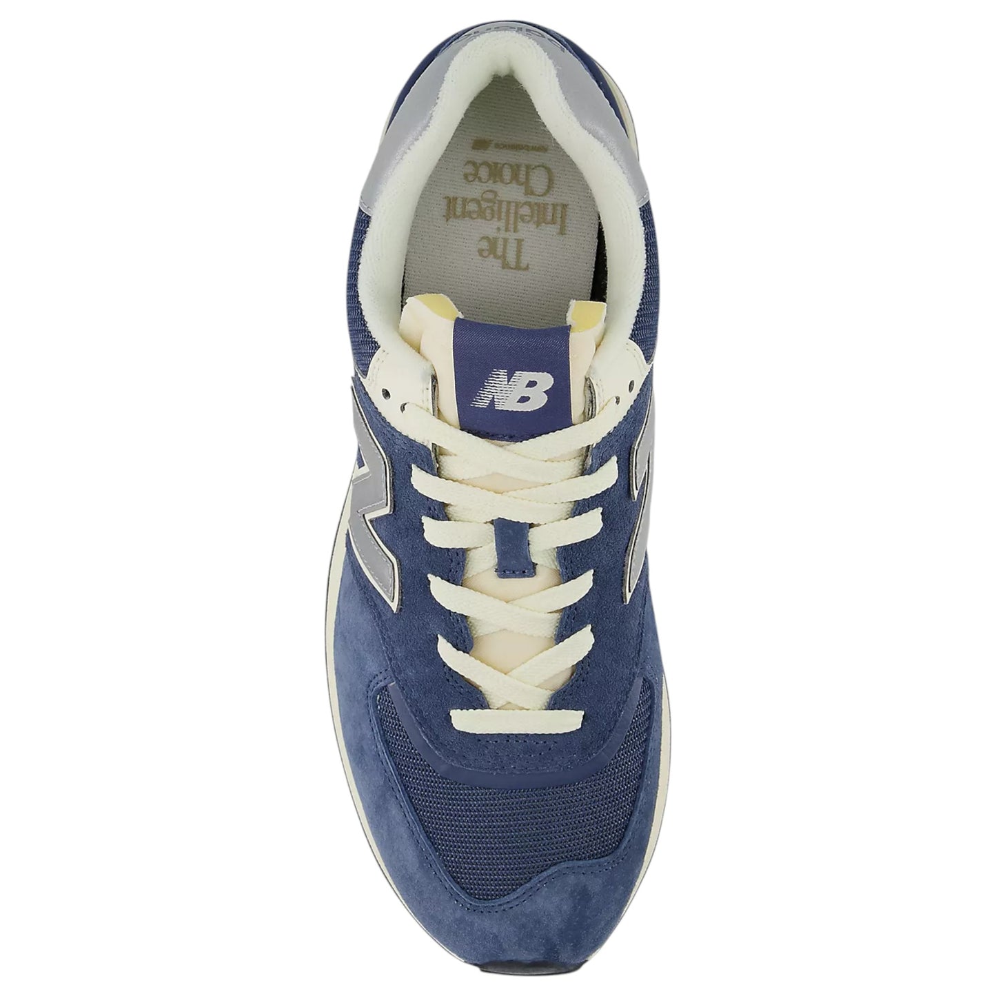 Mens New Balance 574 Shoes Royal Blue/Grey