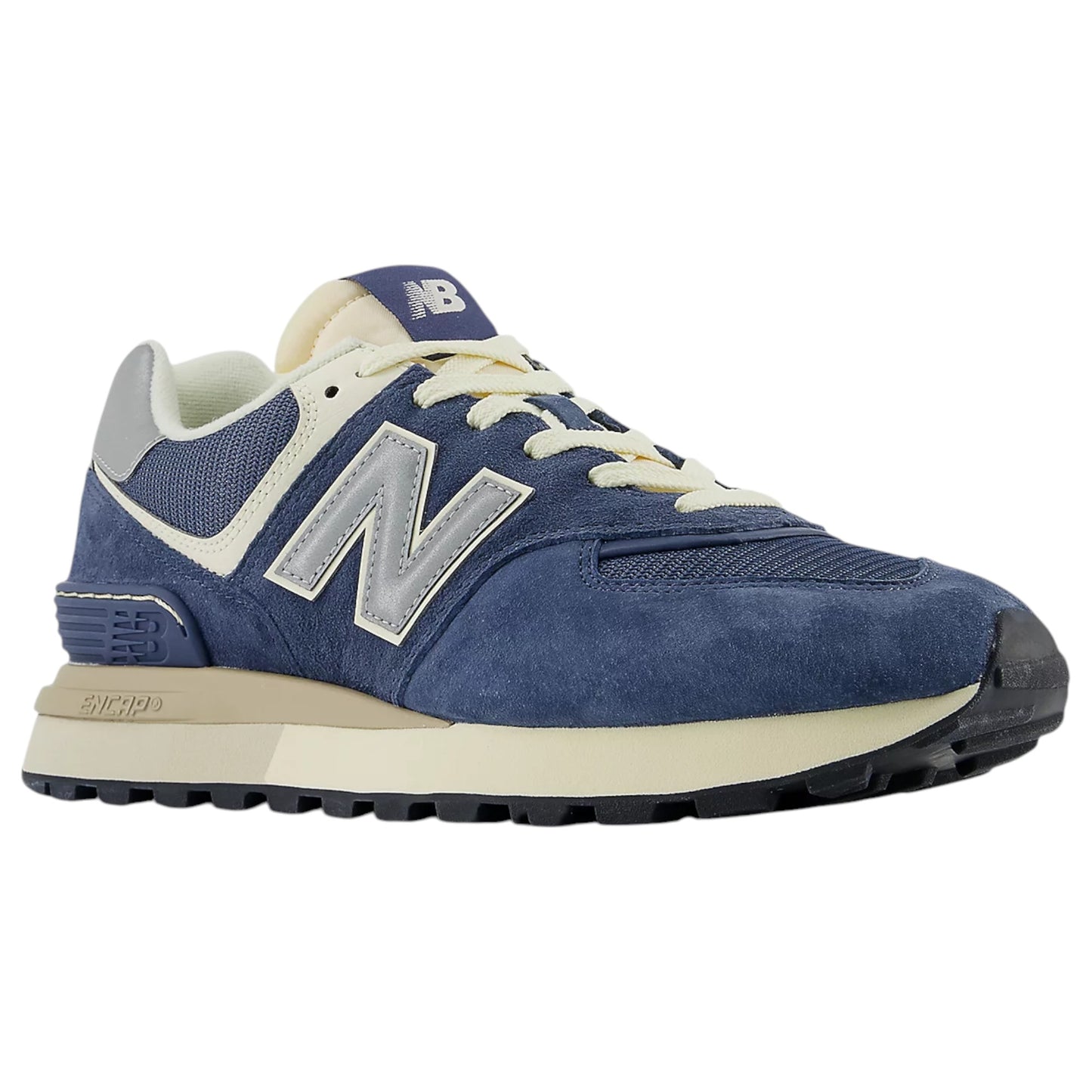 Mens New Balance 574 Shoes Royal Blue/Grey
