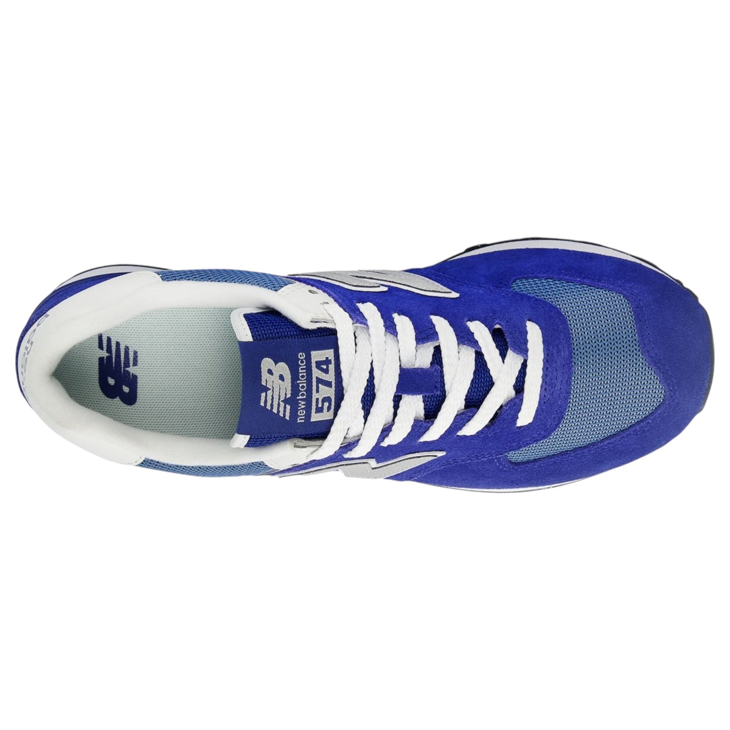 Mens New Balance 574 Shoes Navy/White