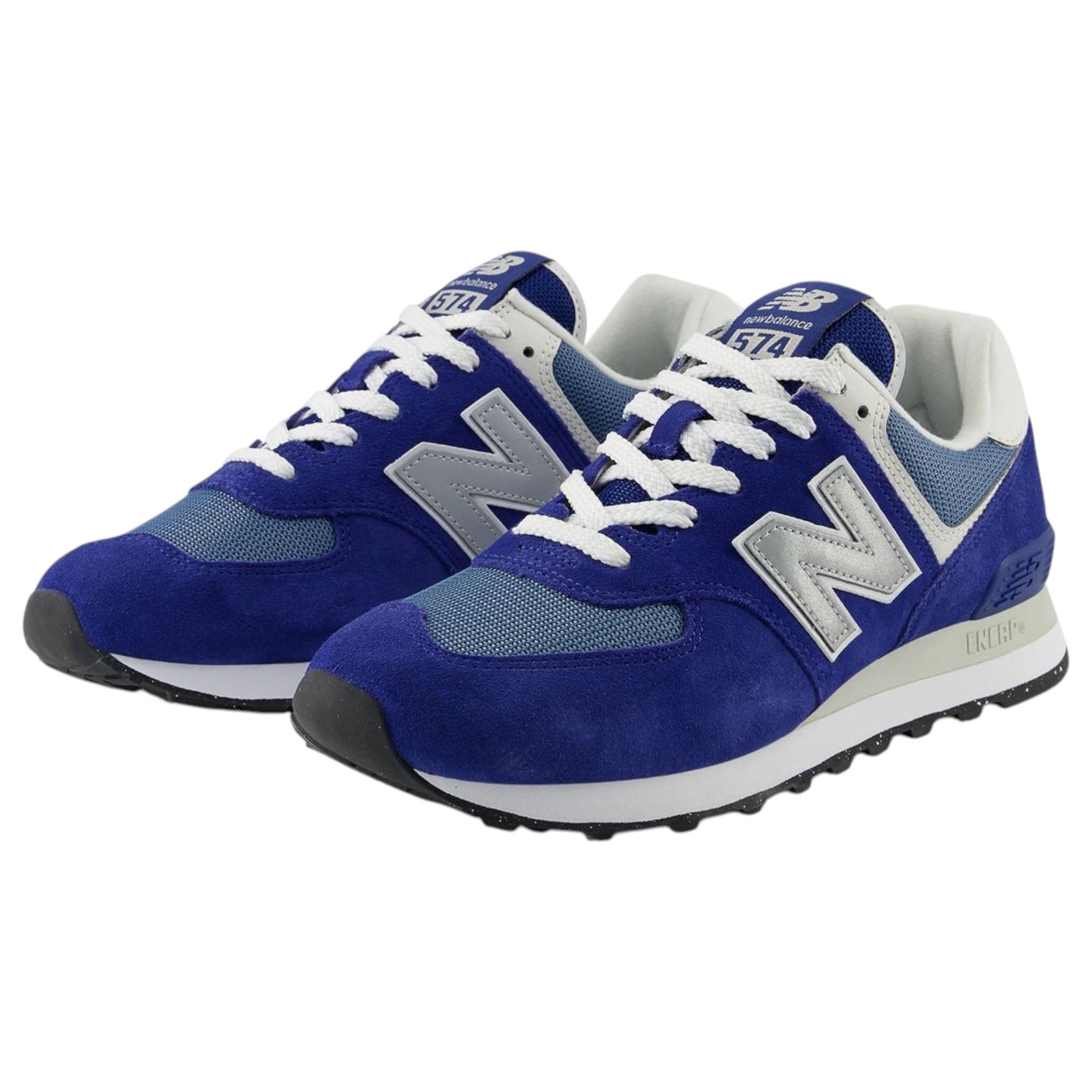Mens New Balance 574 Shoes Navy/White