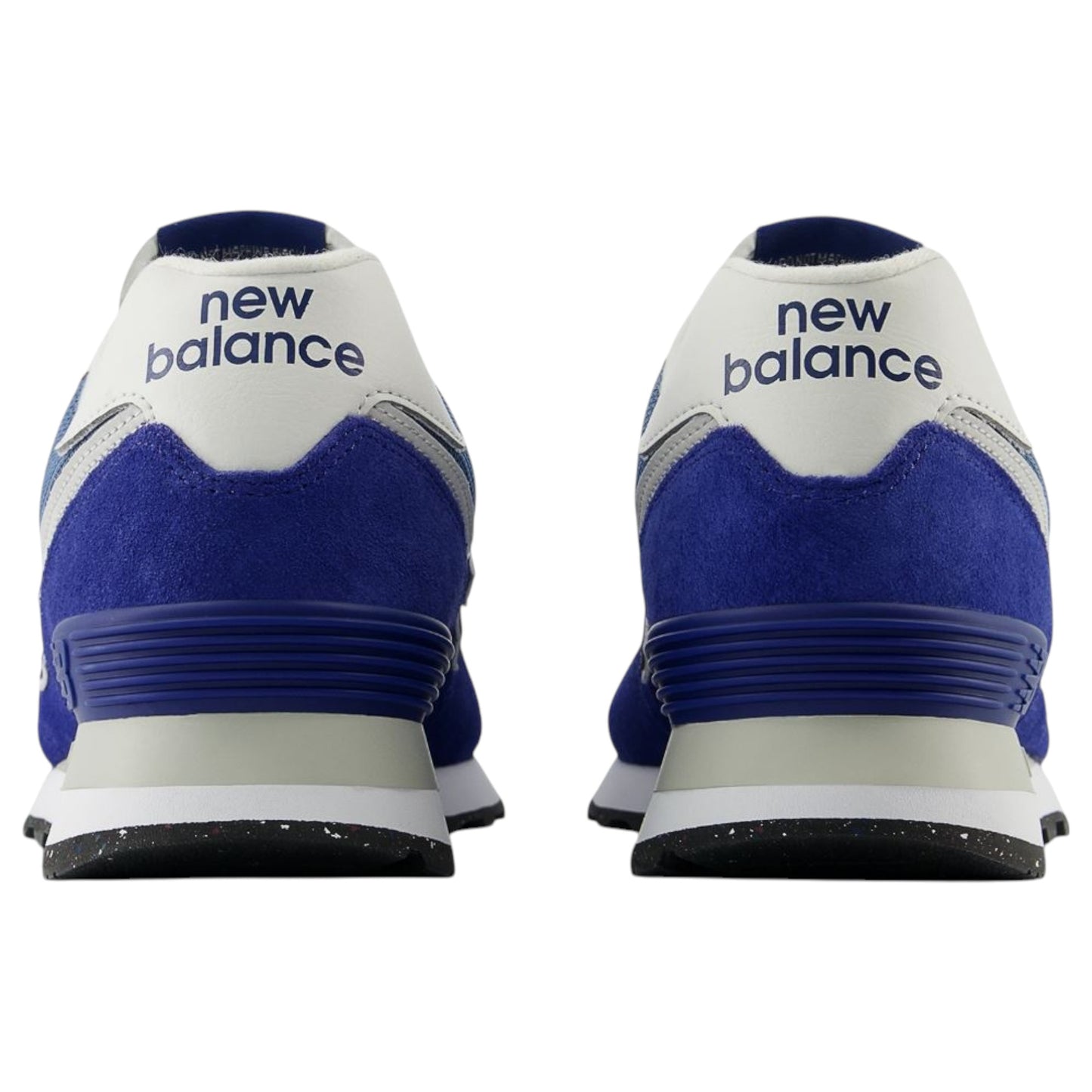 Mens New Balance 574 Shoes Navy/White