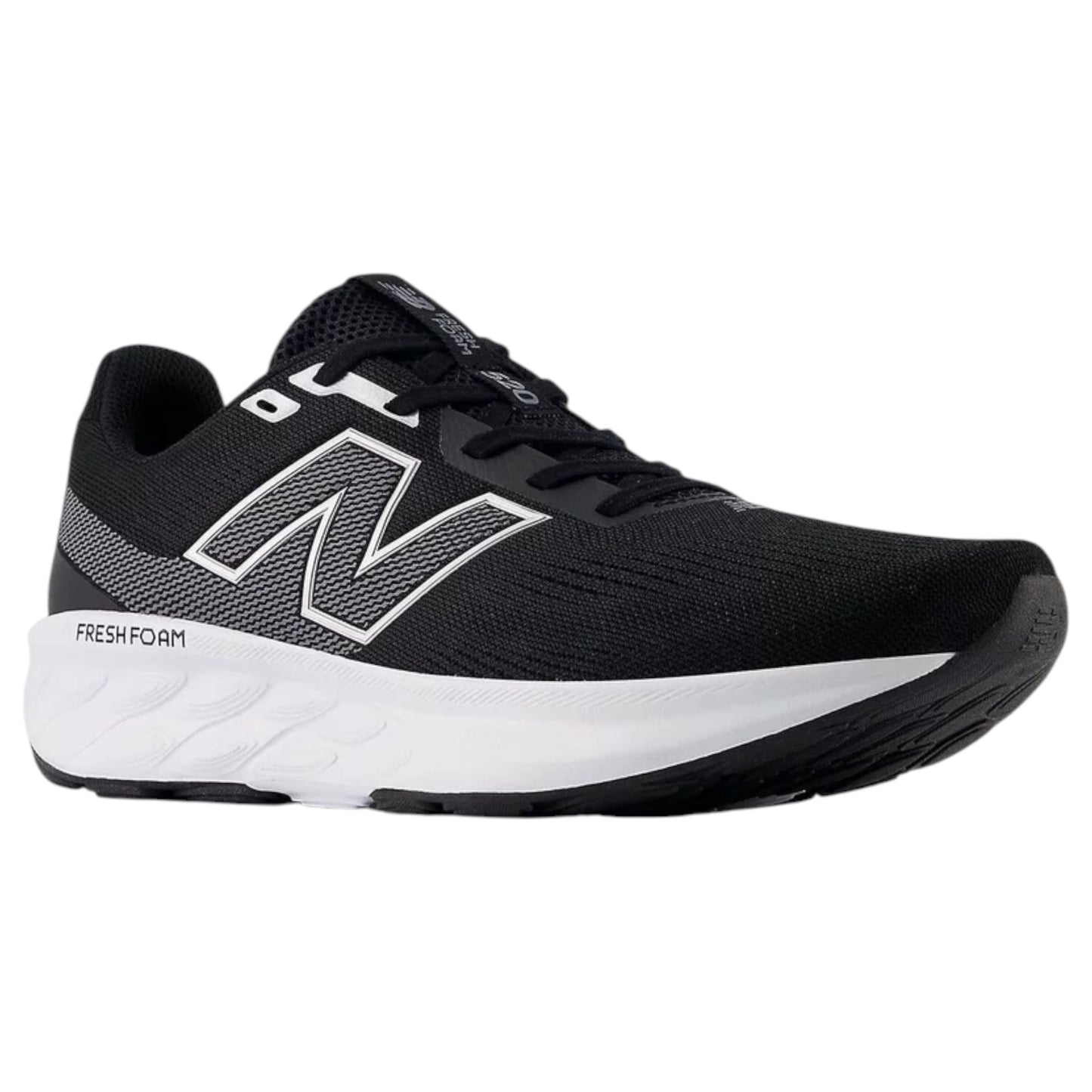 Mens New Balance Fresh Foam 520 v9 Shoes Black/White