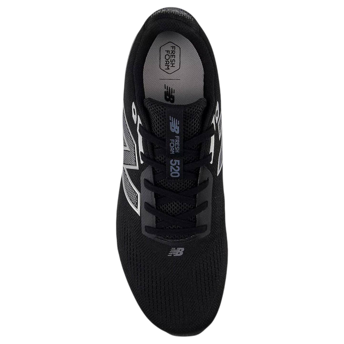 Mens New Balance Fresh Foam 520 v9 Shoes Black/White
