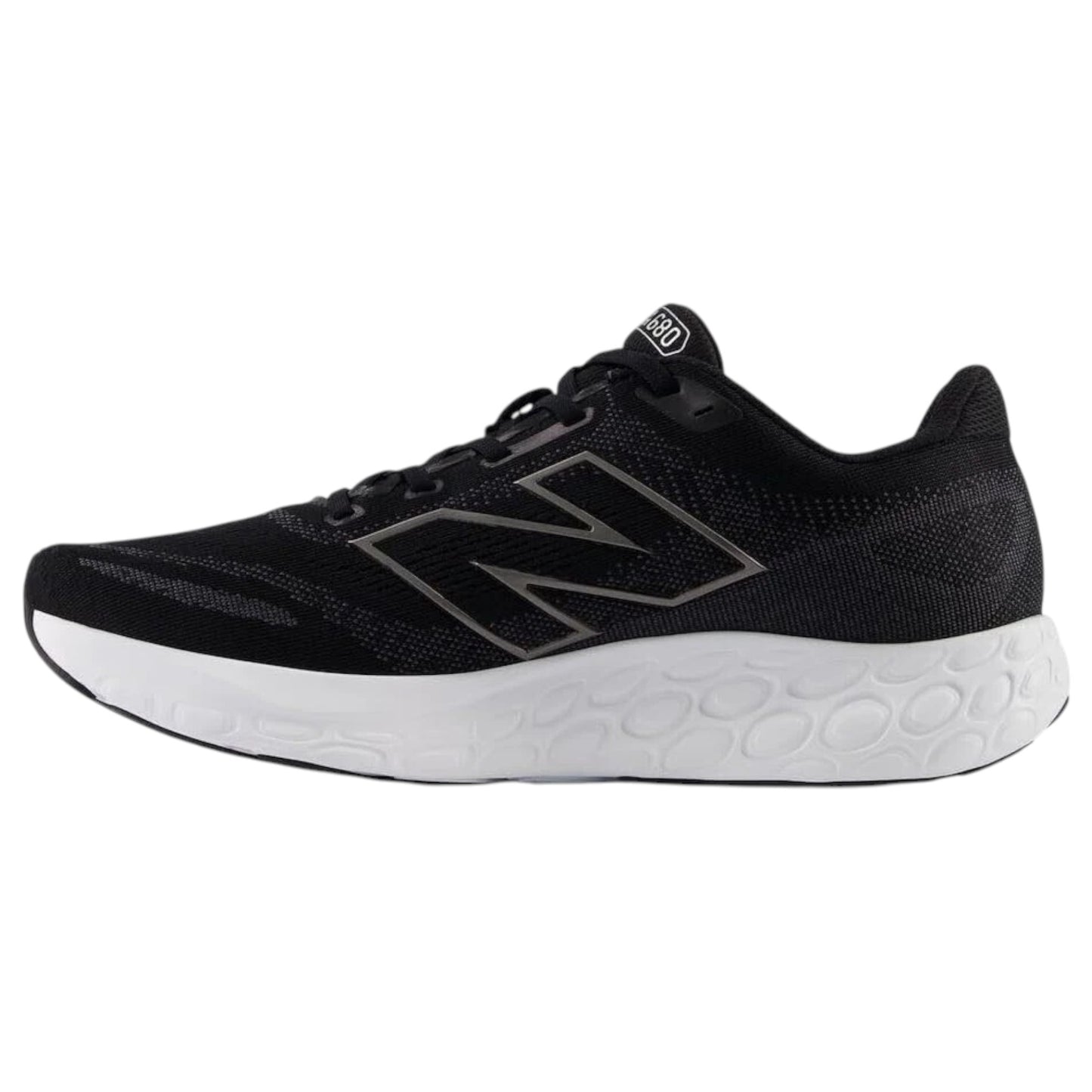Mens New Balance Fresh Foam 680 Shoes Black/White