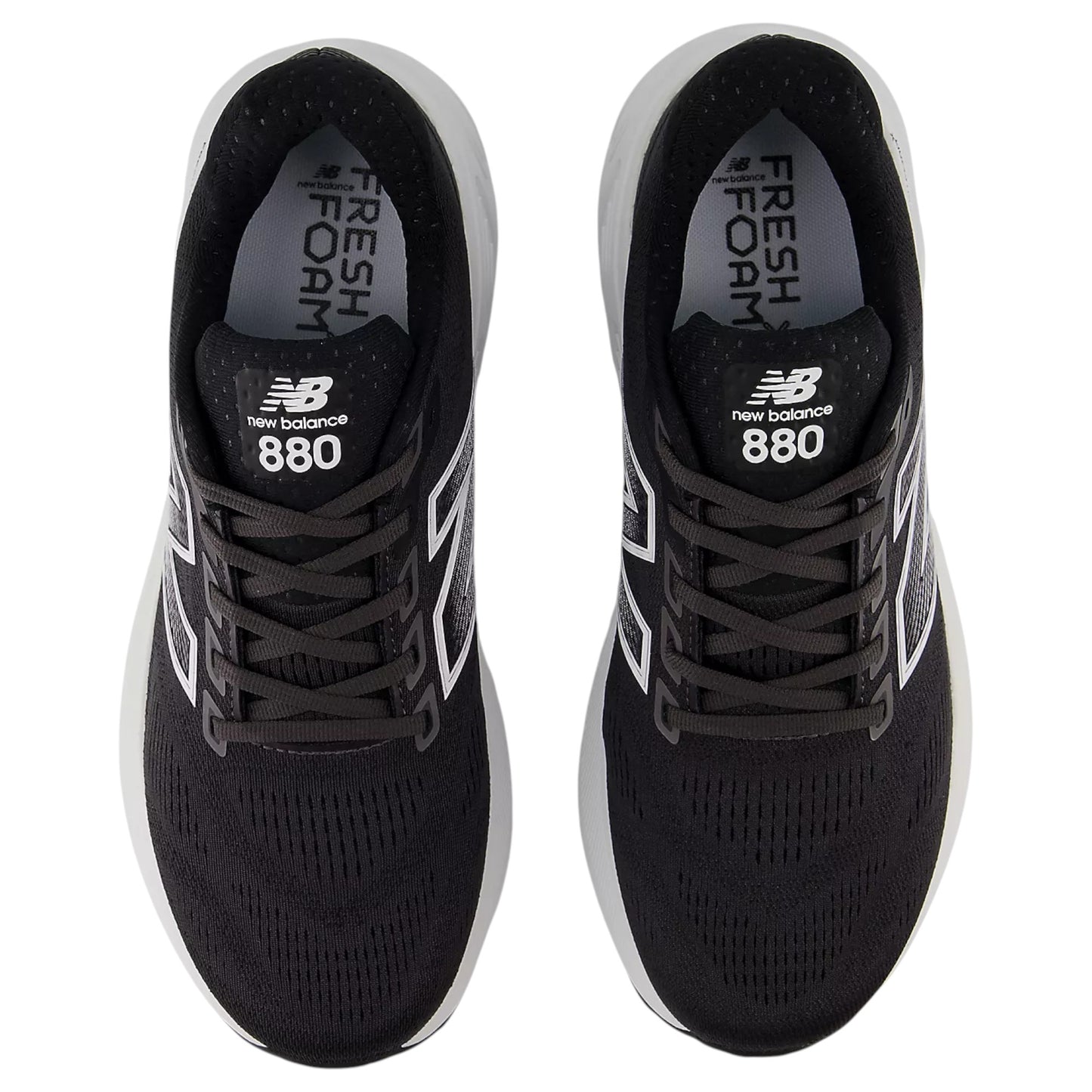 Mens New Balance Fresh Foam X 880v15 Shoes Black/White