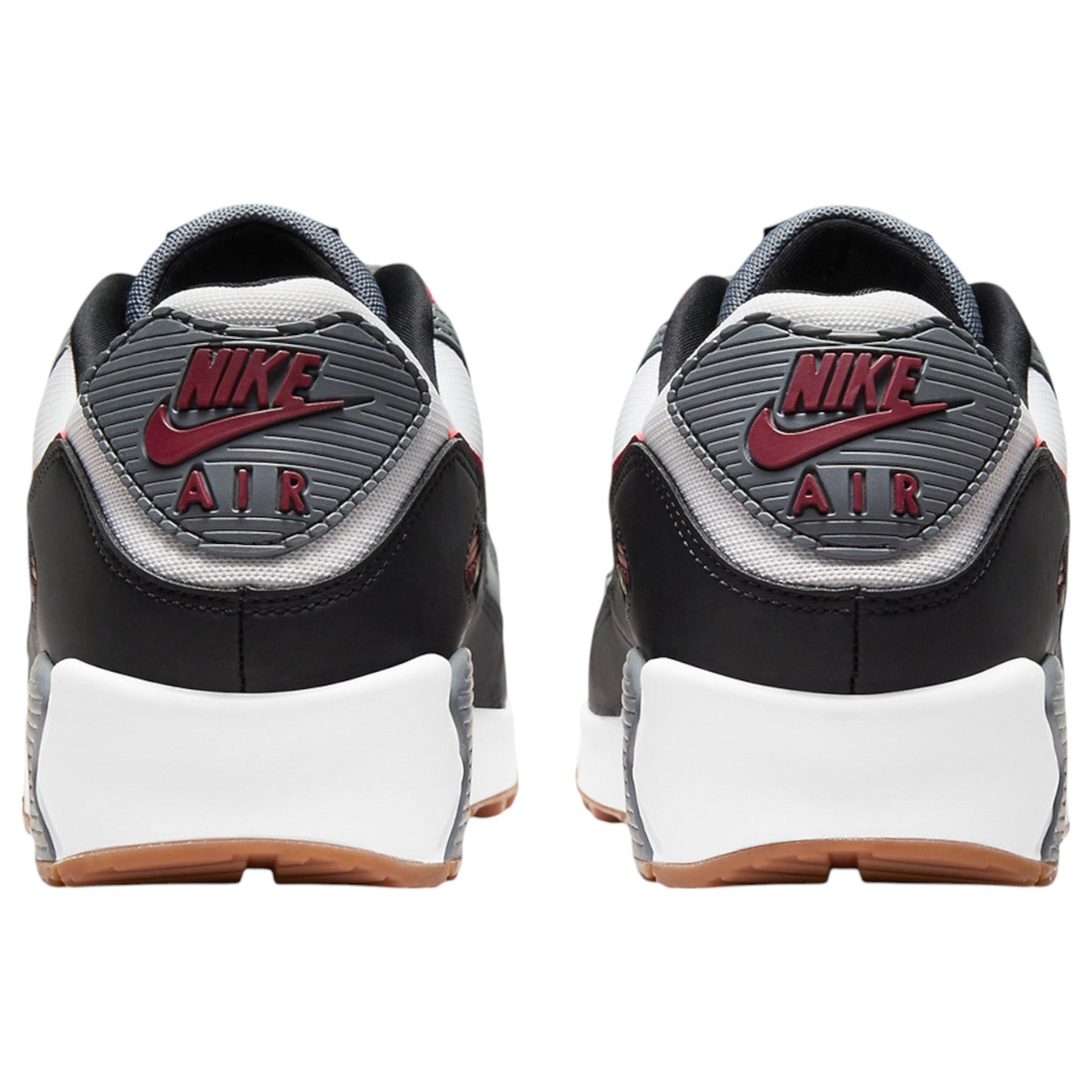 Mens Nike Air Max 90 Shoes White/Grey/Red