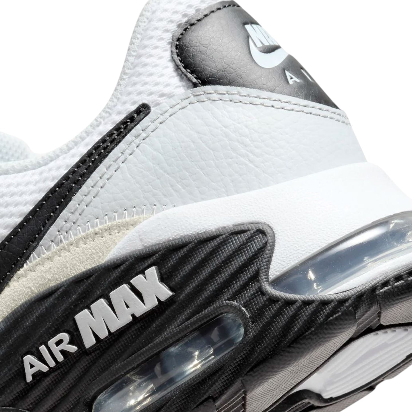 Mens Nike Air Max Excee 365 Shoes White/Black/Pure Platinum