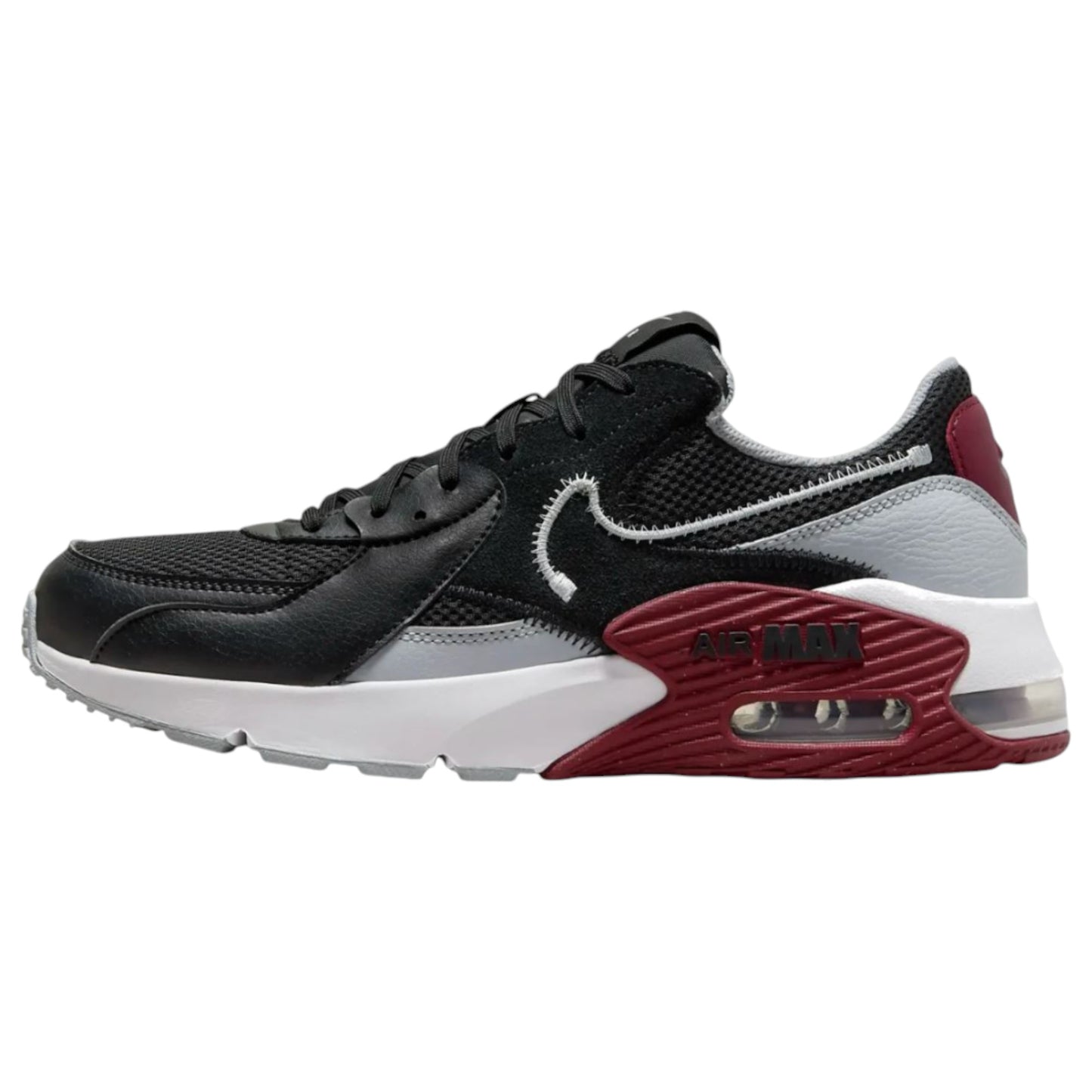 Mens Nike Air Max Excee Shoes Black/Grey/Red