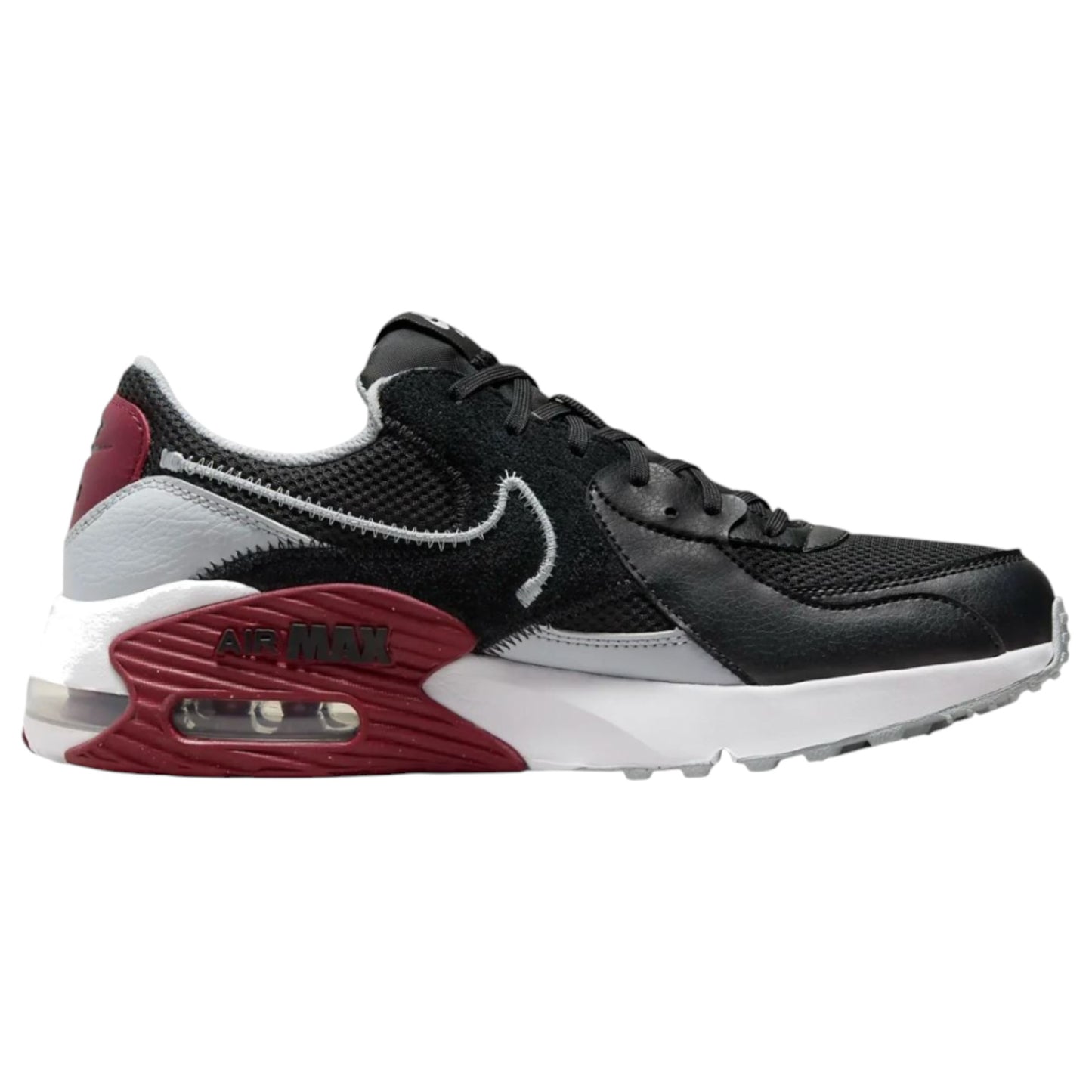 Mens Nike Air Max Excee Shoes Black/Grey/Red