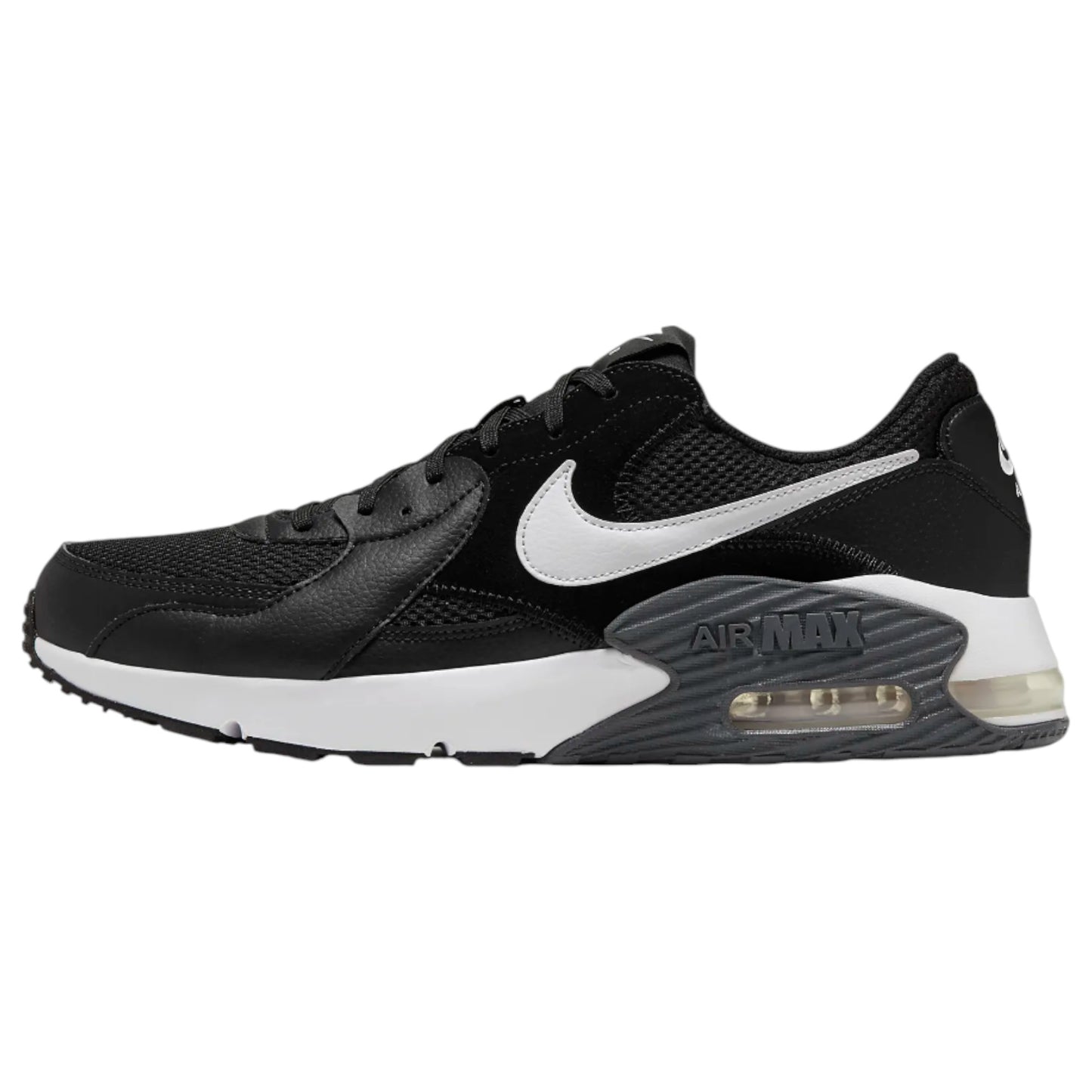 Mens Nike Air Max Excee Shoes Black/Dark Grey/White