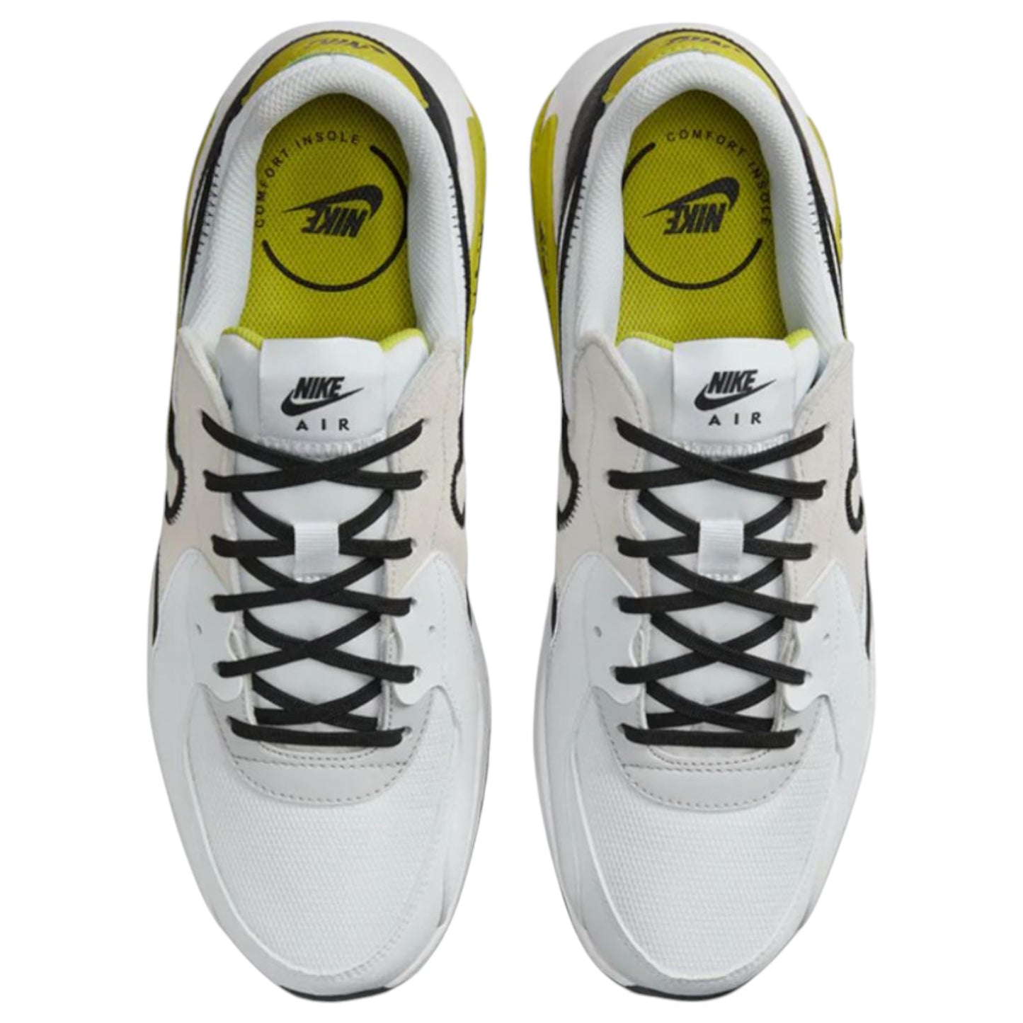 Mens Nike Air Max Excee Shoes White/Cactus/Platinum