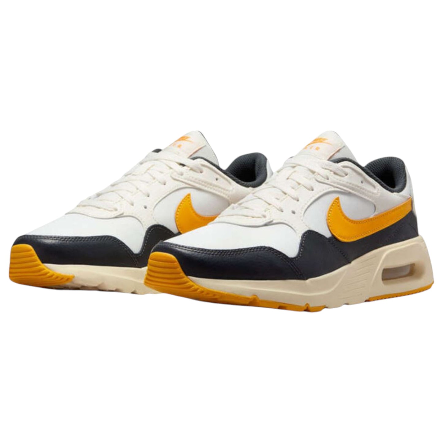 Mens Nike Air Max SC Shoes White/Black/Gold