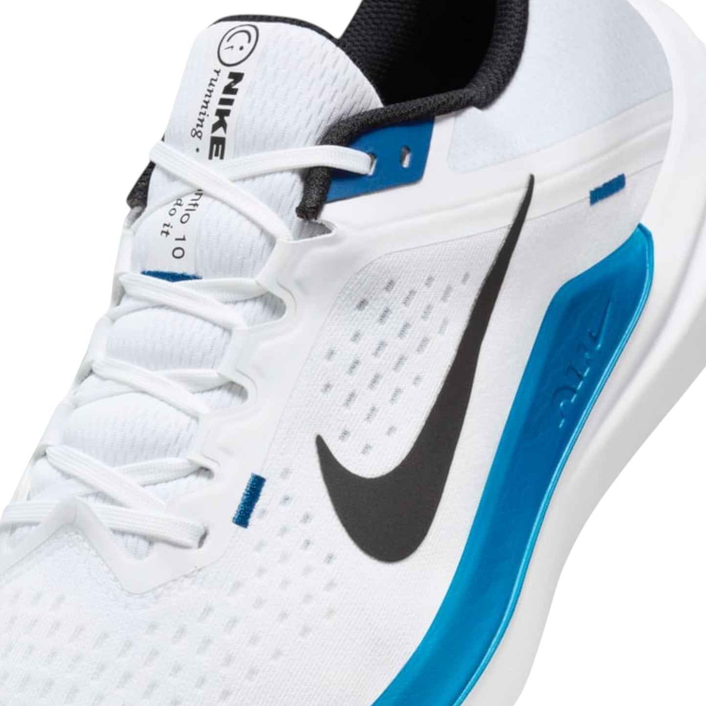 Mens Nike Air Winflo 10 Shoes White/Blue