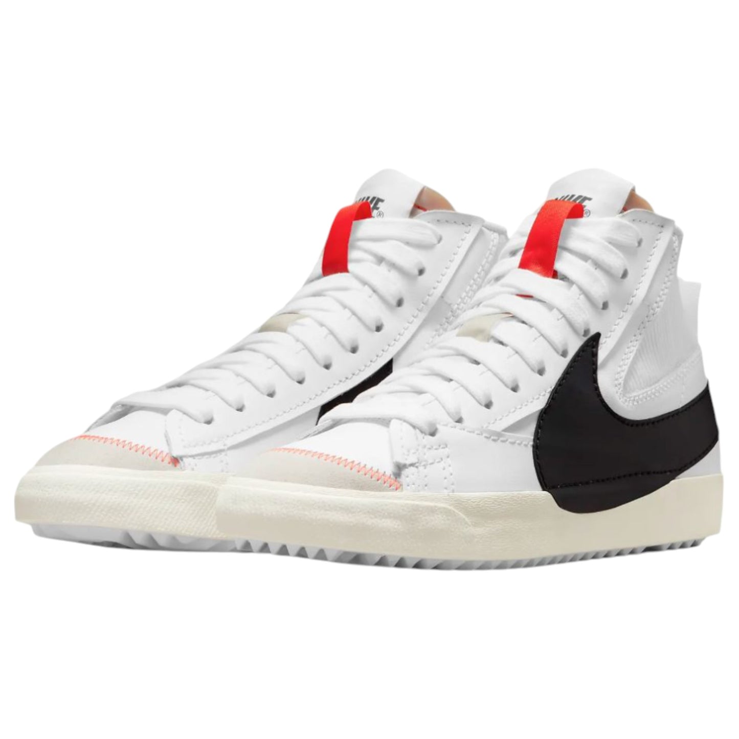 Mens Nike Blazer Mid 77 Jumbo Shoes White/Black