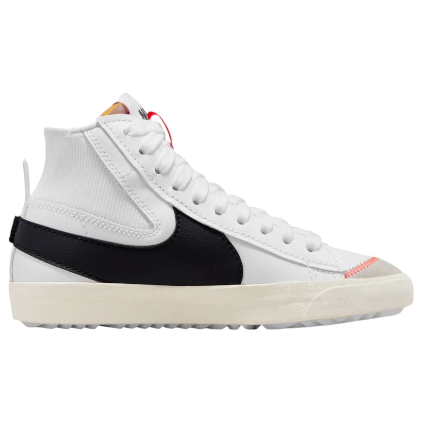 Mens Nike Blazer Mid 77 Jumbo Shoes White/Black