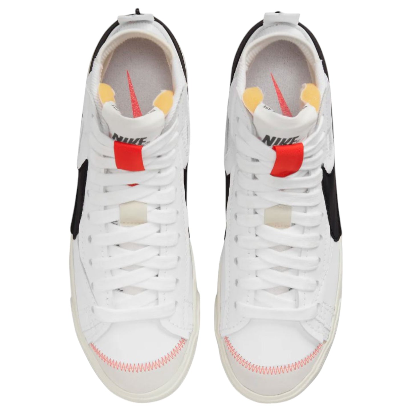 Mens Nike Blazer Mid 77 Jumbo Shoes White/Black