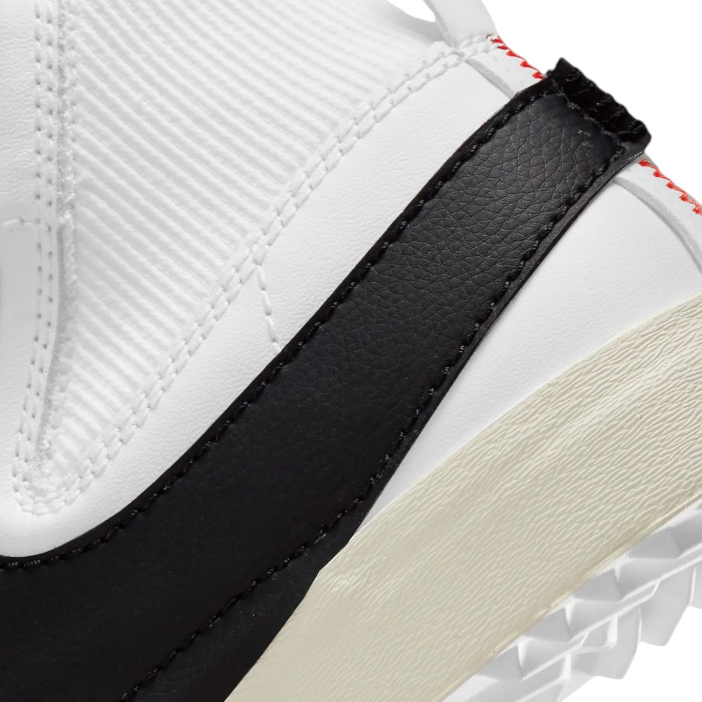 Mens Nike Blazer Mid 77 Jumbo Shoes White/Black