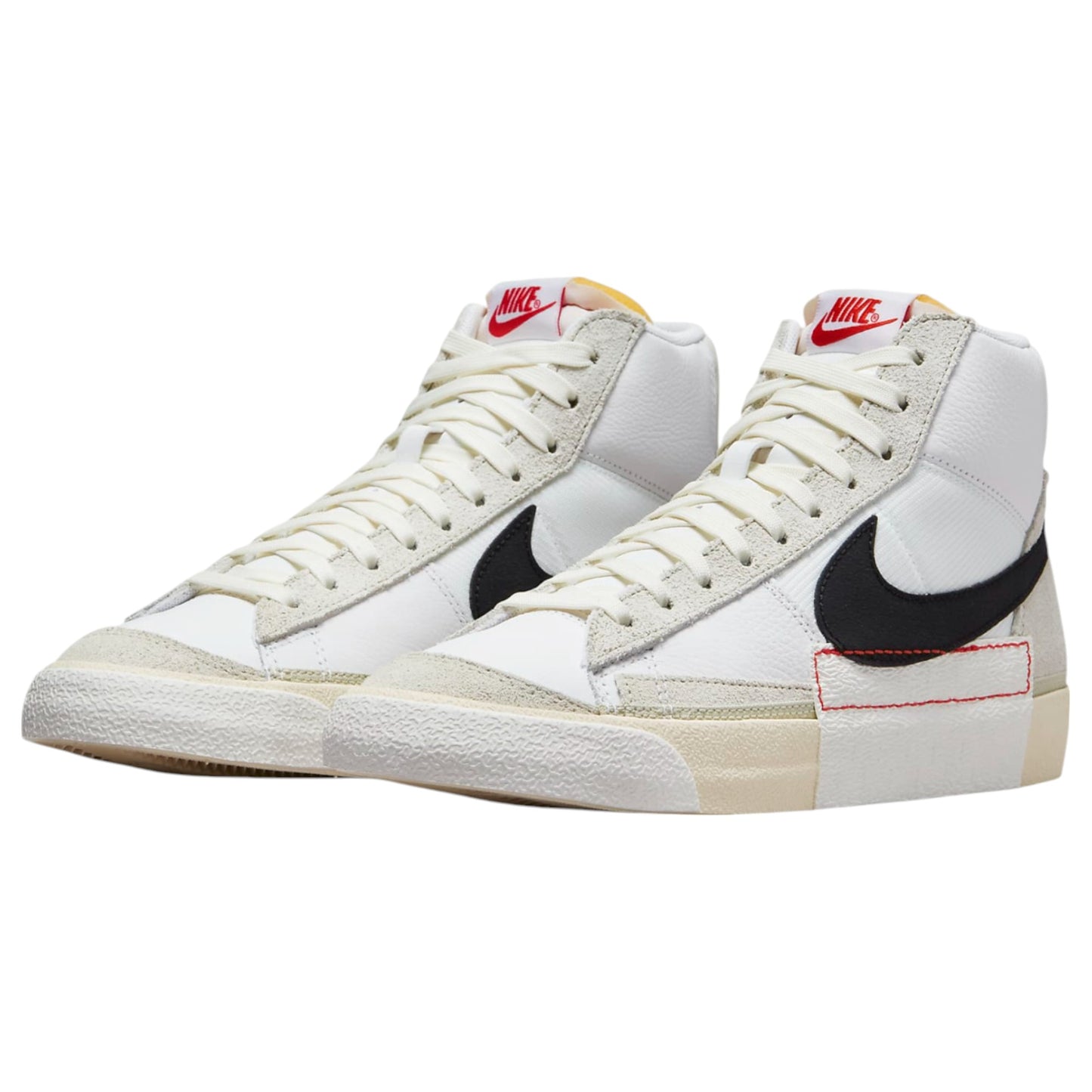 Mens Nike Blazer Mid 77 Pro Club Remastered Shoes White/Black