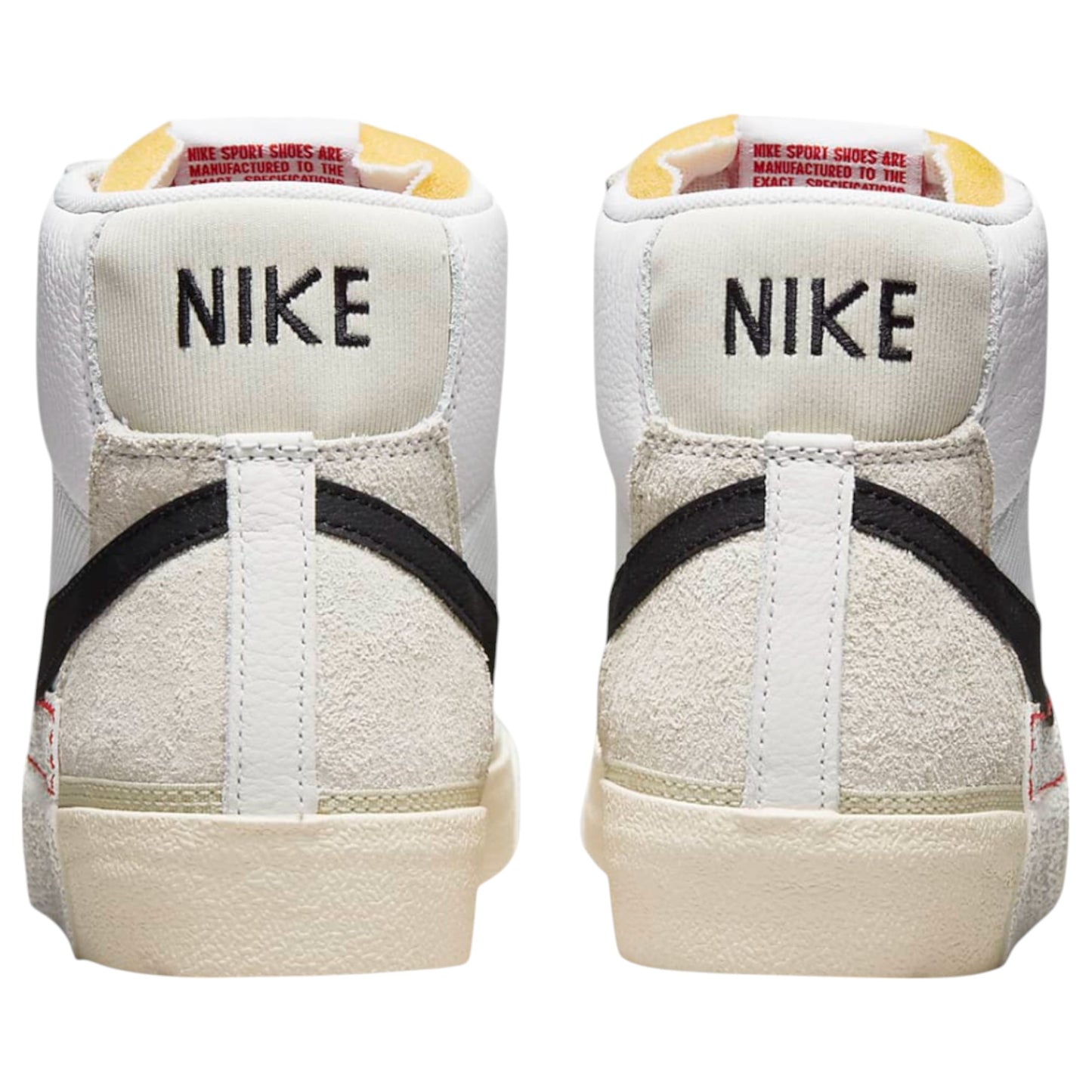 Mens Nike Blazer Mid 77 Pro Club Remastered Shoes White/Black