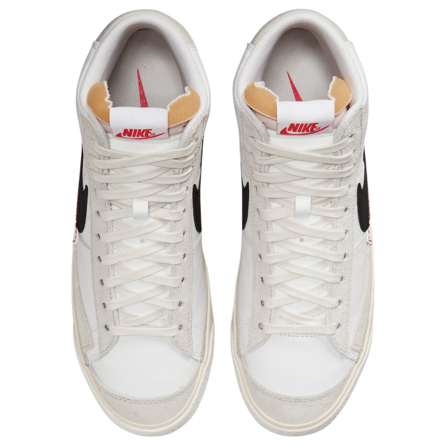 Mens Nike Blazer Mid 77 Pro Club Remastered Shoes White/Black
