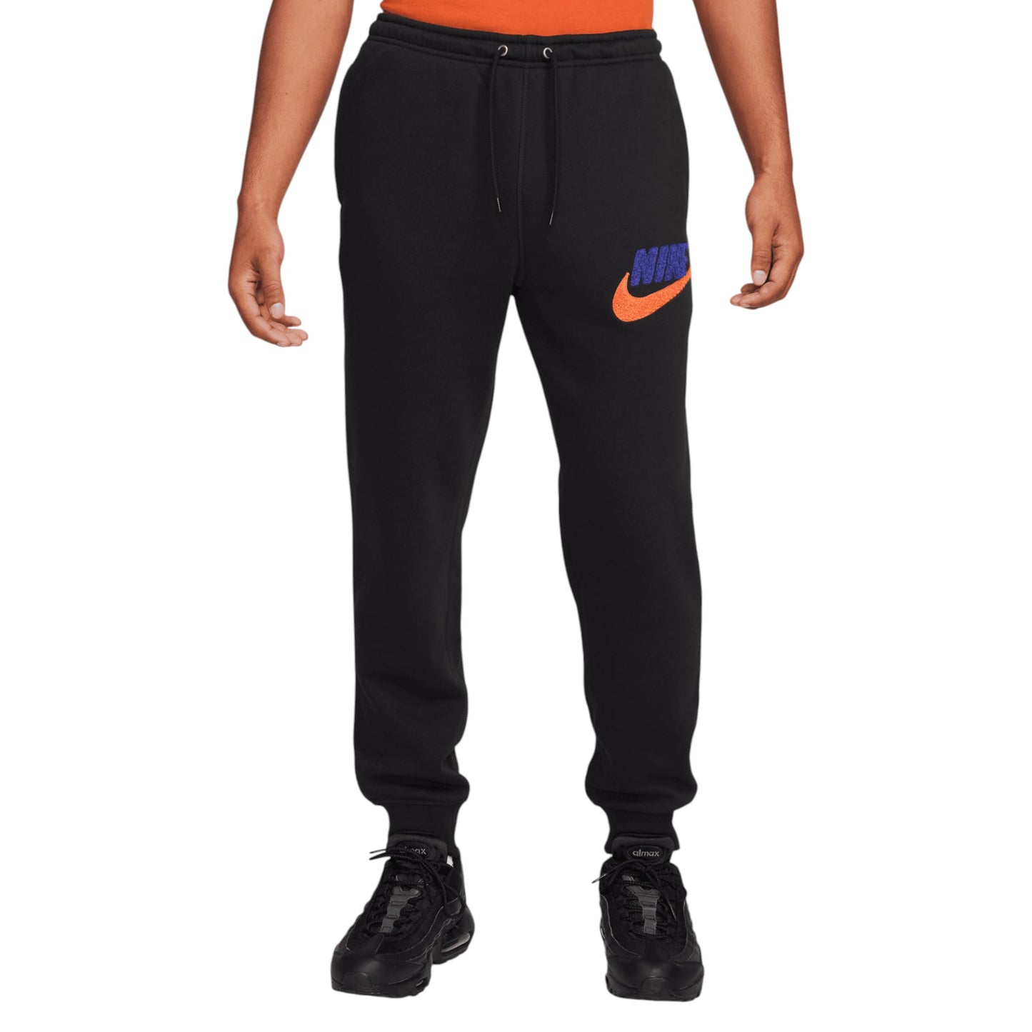 Mens Nike Club Fleece Sportswear Trackies Black