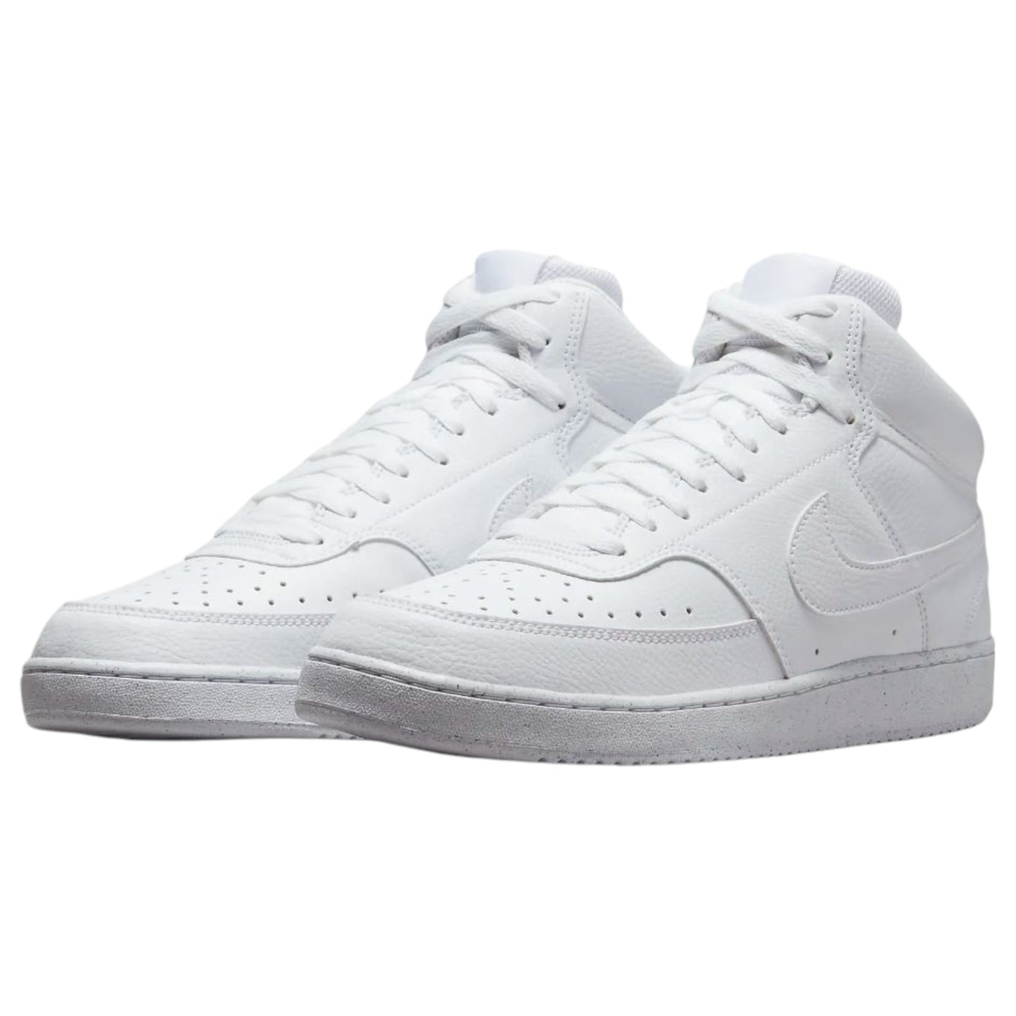 Mens Nike Court Vision Mid Next Nature Shoes White