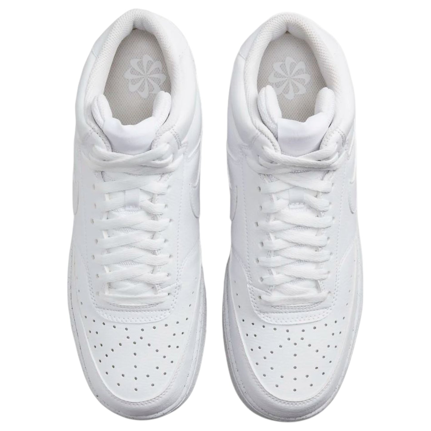 Mens Nike Court Vision Mid Next Nature Shoes White