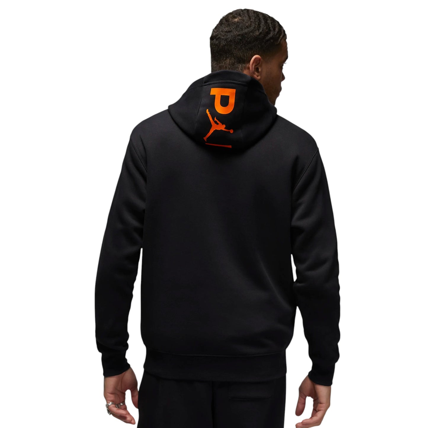 Mens Nike Jordan Paris Saint-Germain Fleece Hoodie Black
