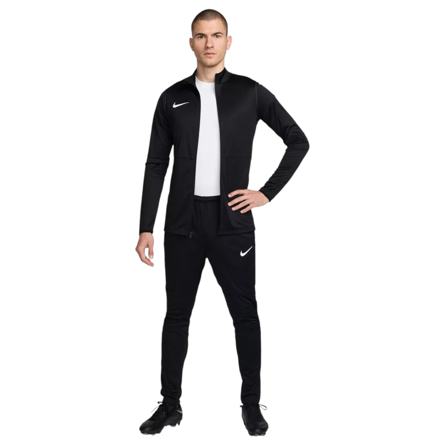 Mens Nike Park 20 Sports Running Tracksuit Black