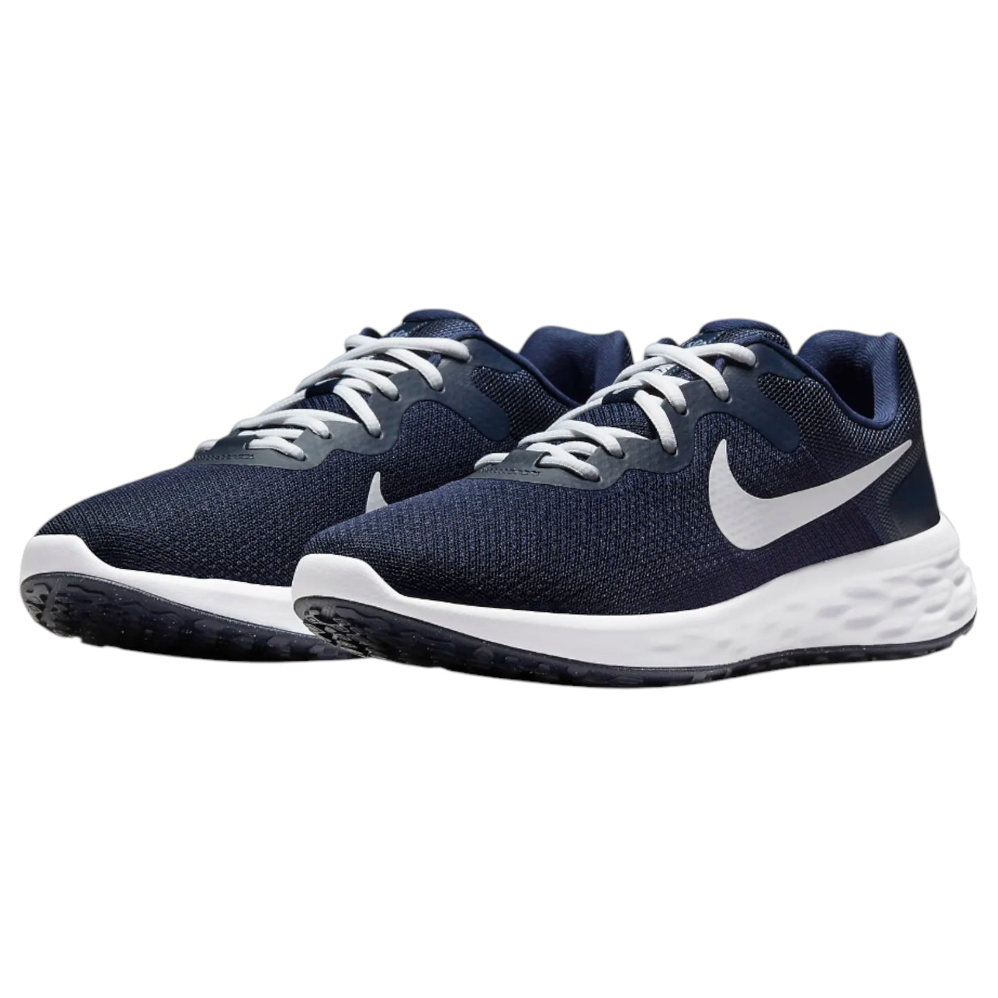 Mens Nike Revolution 6 Next Nature Shoes Midnight Navy/ White