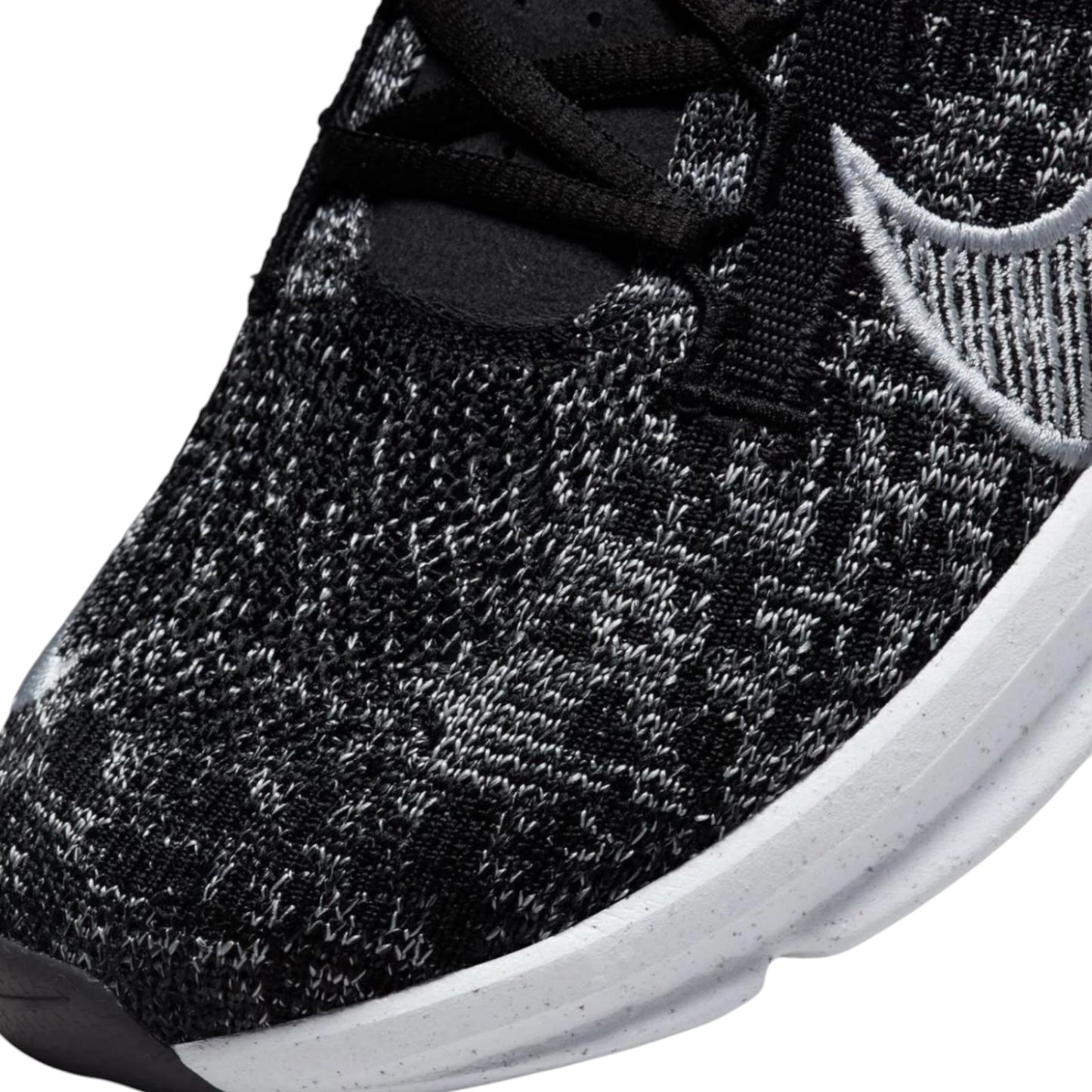 Mens Nike Nike SuperRep Go 3 Next Nature Flyknit Shoes Black/Platinum