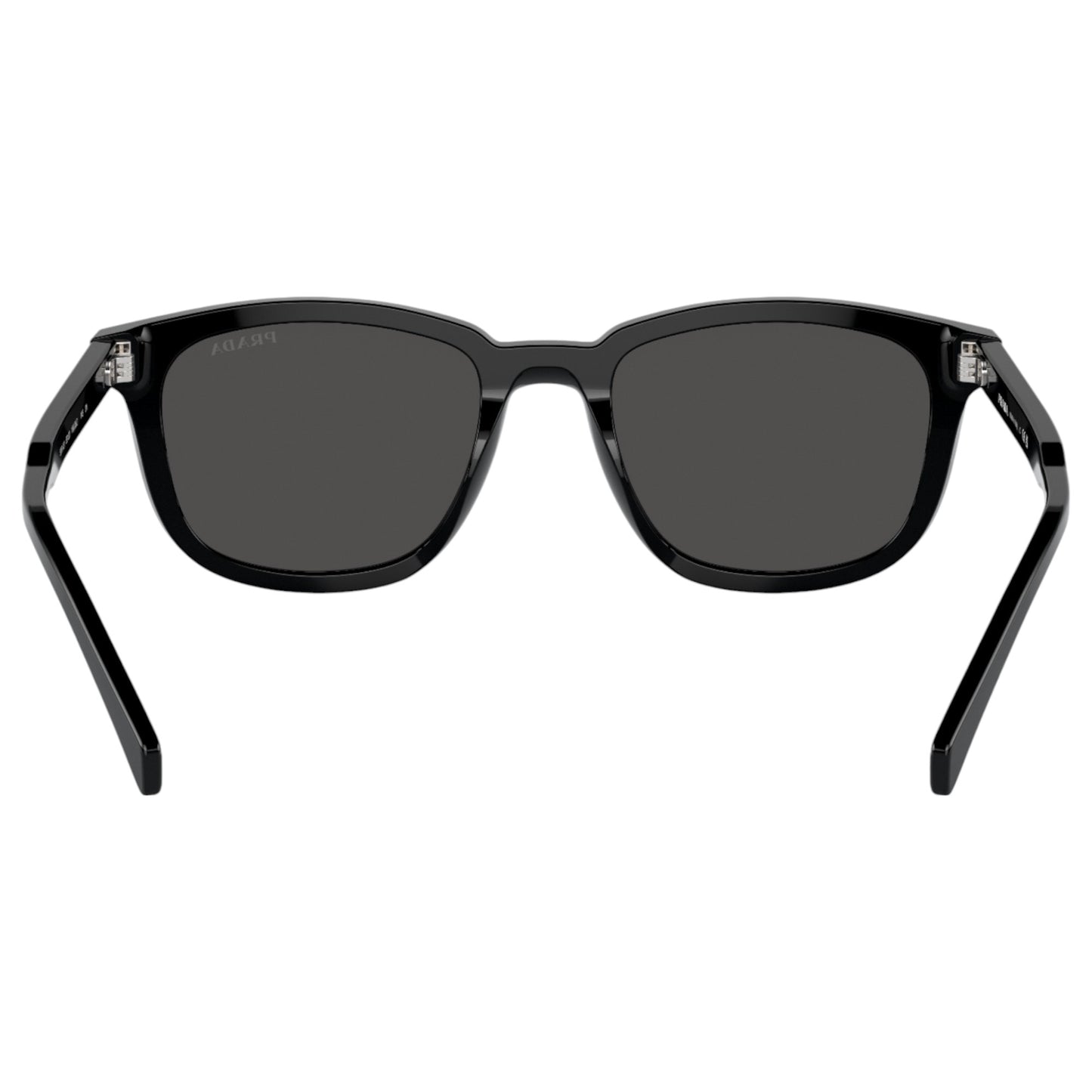 Mens Prada PRA21S Sunglasses Black/Dark Grey