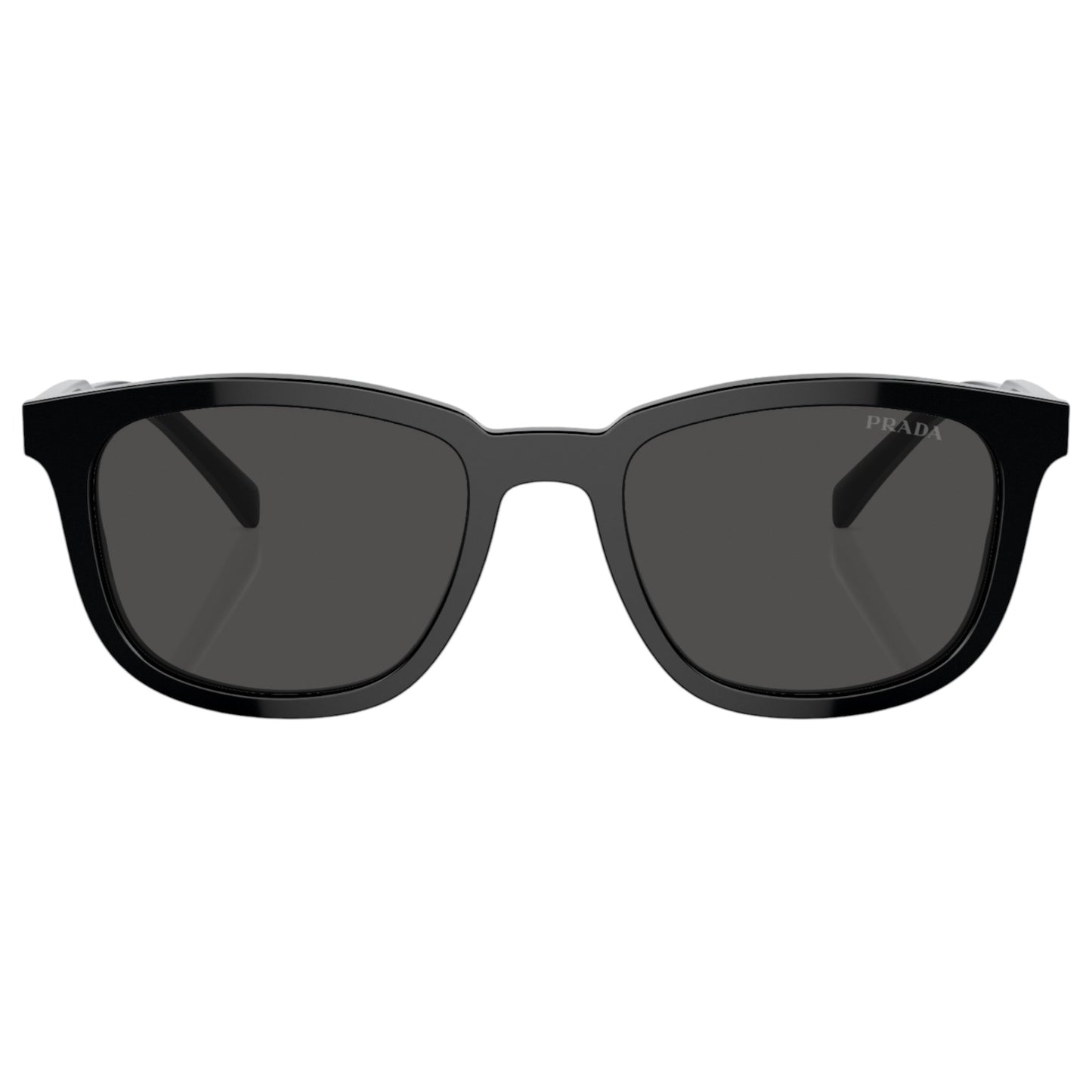 Mens Prada PRA21S Sunglasses Black/Dark Grey