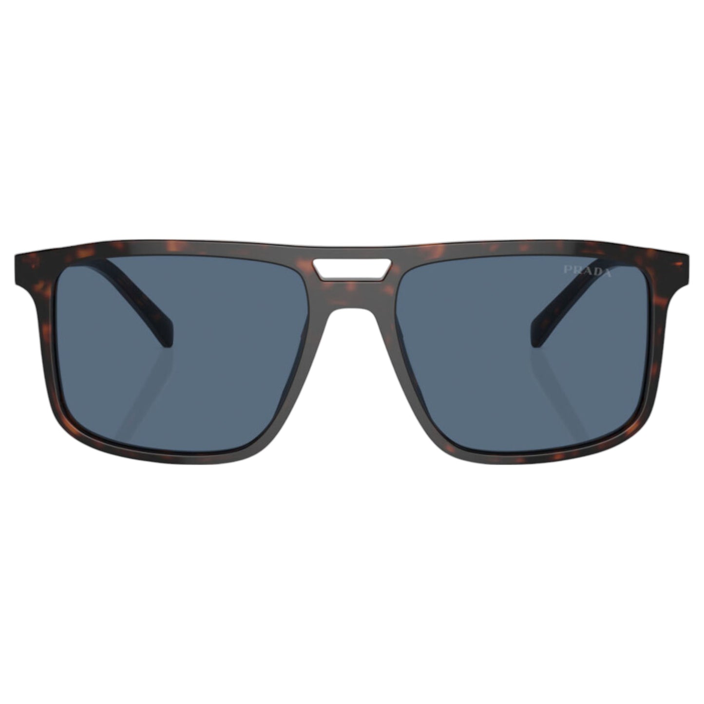 Mens Prada PRA22S Sunglasses Radica Tortoise/Dark Blue