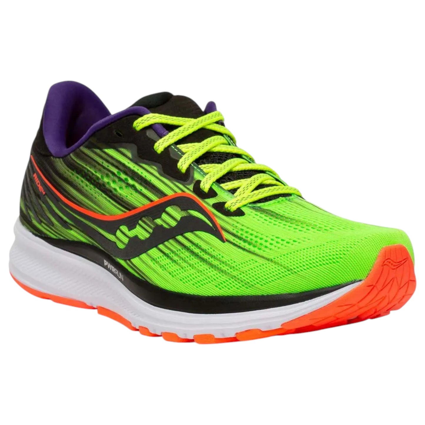 Mens Saucony Ride 14 Shoes Visi Pro