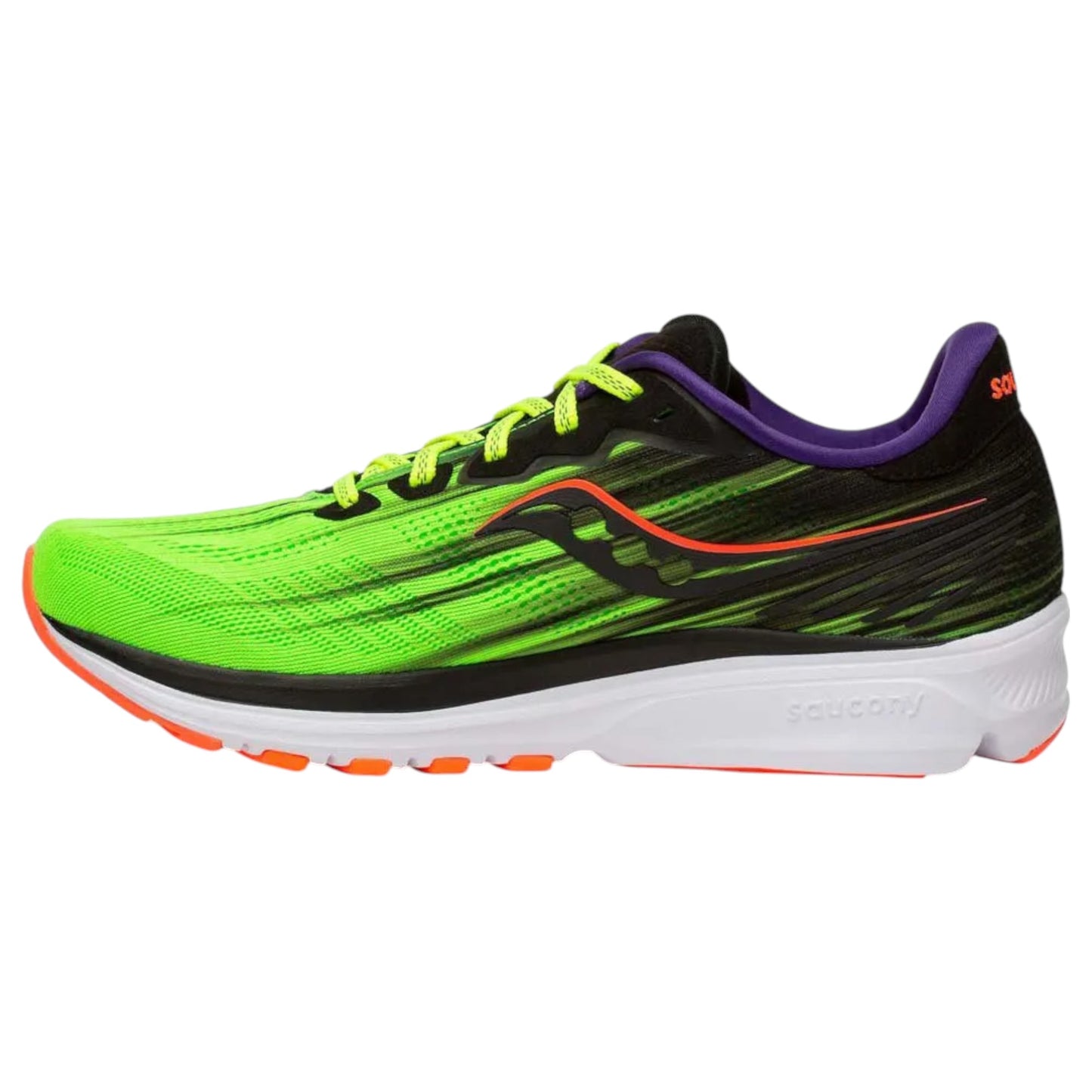 Mens Saucony Ride 14 Shoes Visi Pro
