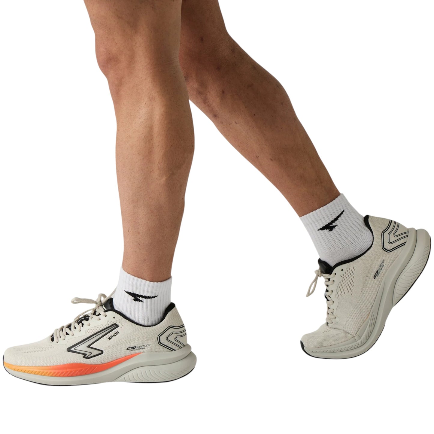 Mens Sfida Brazen Shoes Stone/Orange