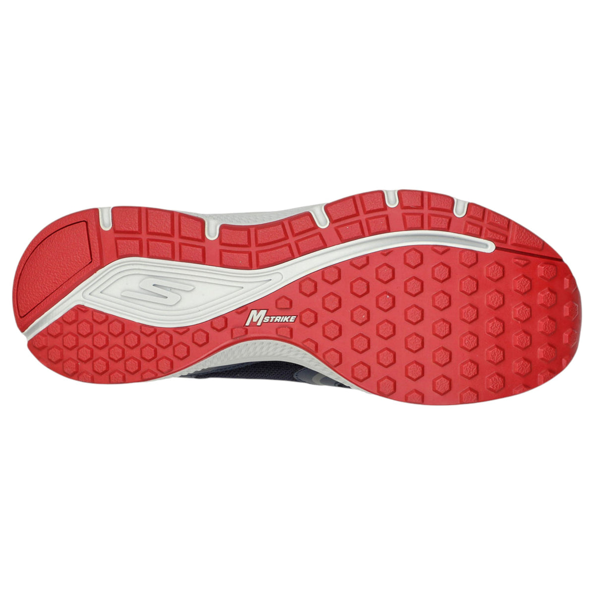 Men Skechers Go Run Consistent Shoes Navy/Red