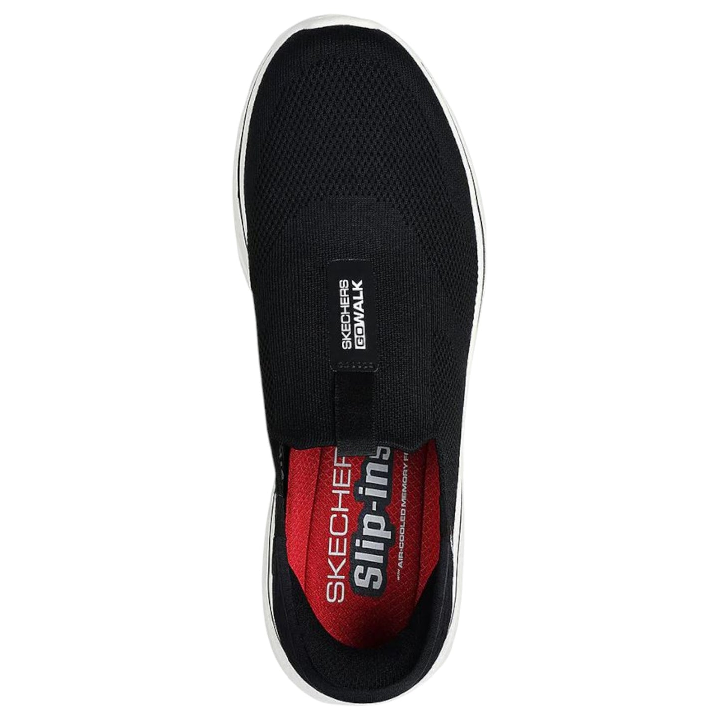 Mens Skechers Go Walk 7 - Easy On 2 Shoes Black