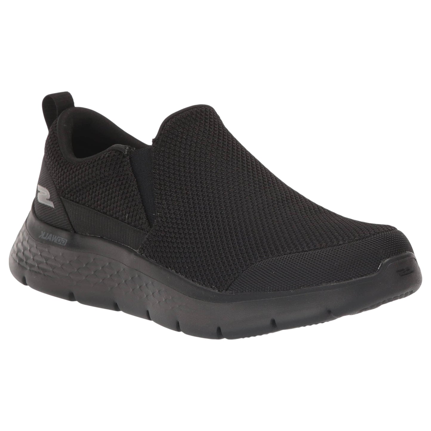 Mens Skechers Go Walk Flex - Impeccable II Shoes Black/Black