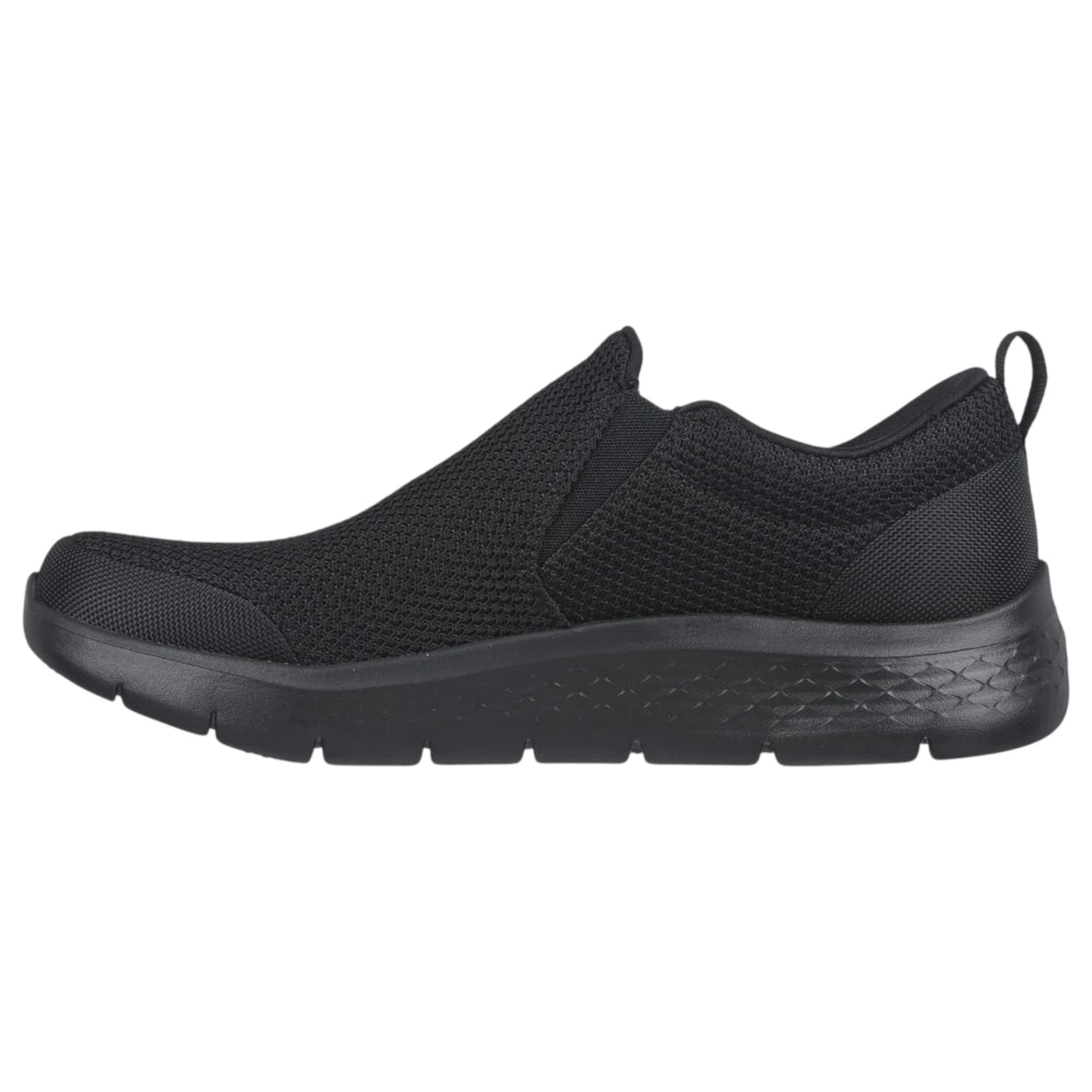Mens Skechers Go Walk Flex - Impeccable II Shoes Black/Black
