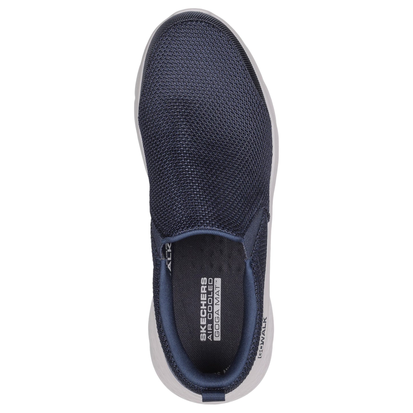 Mens Skechers Go Walk Flex - Impeccable II Shoes Navy/Grey