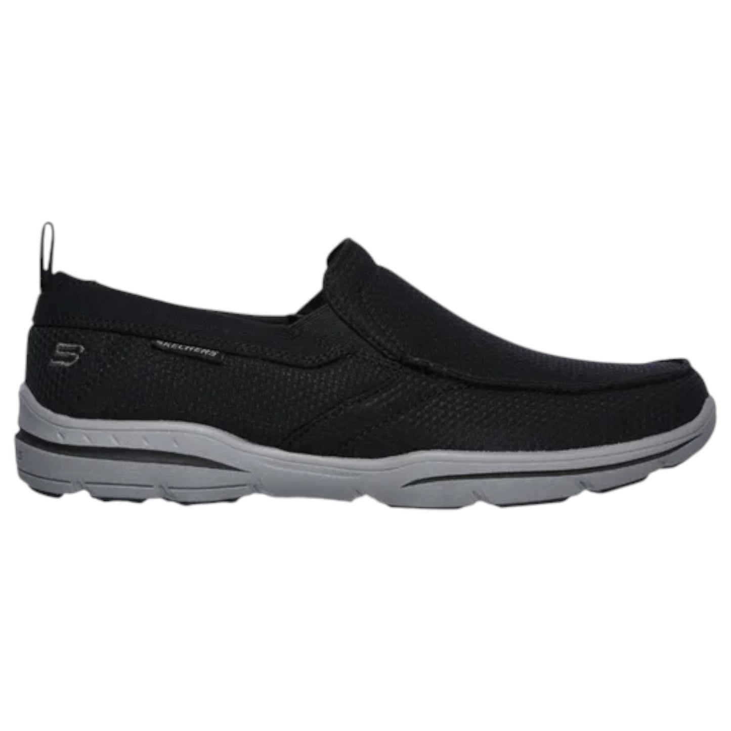 Mens Skechers Harper - Walton Shoes Black