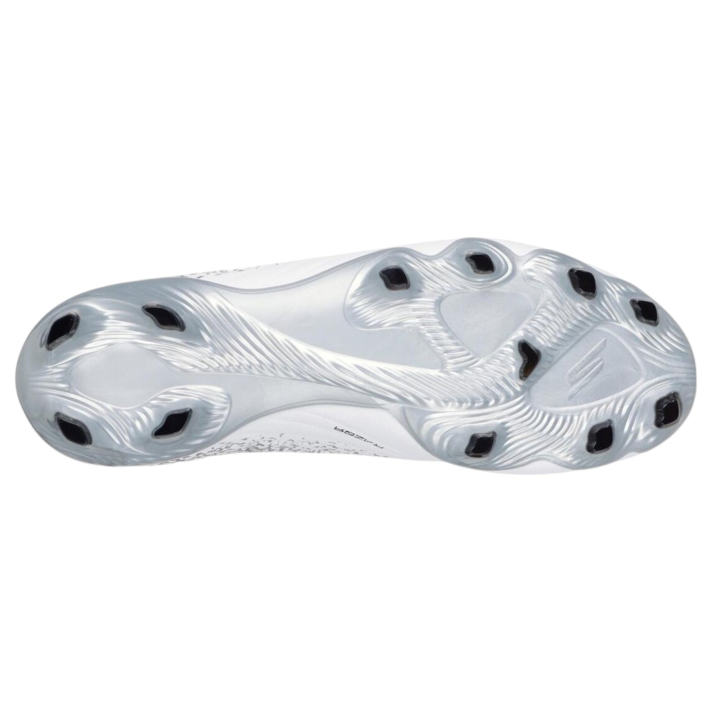 Mens Skechers Razor 1.5 Academy FG Athletic Shoes White/Silver