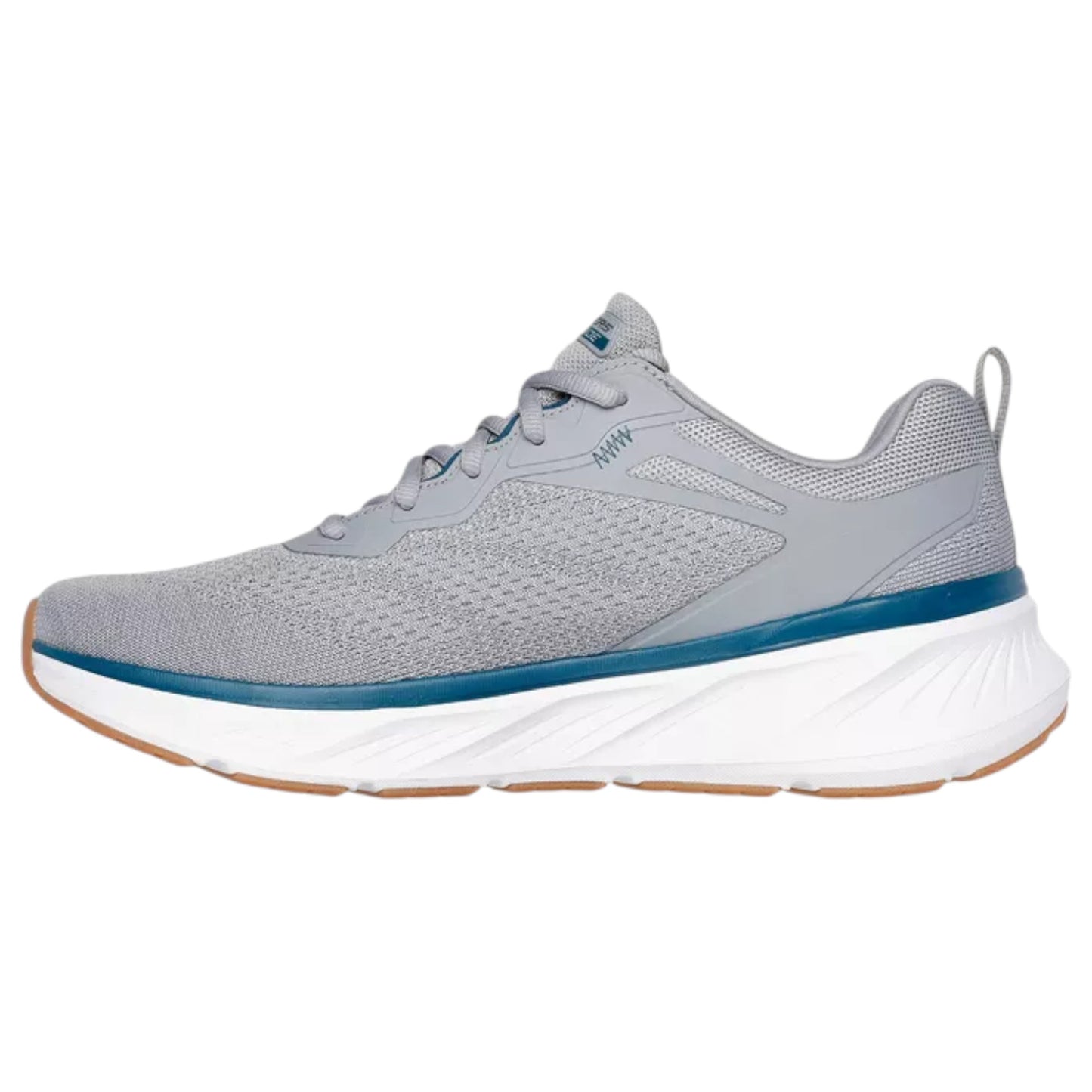 Mens Skechers Edgeride - EXXO Shoes Grey/Turquoise