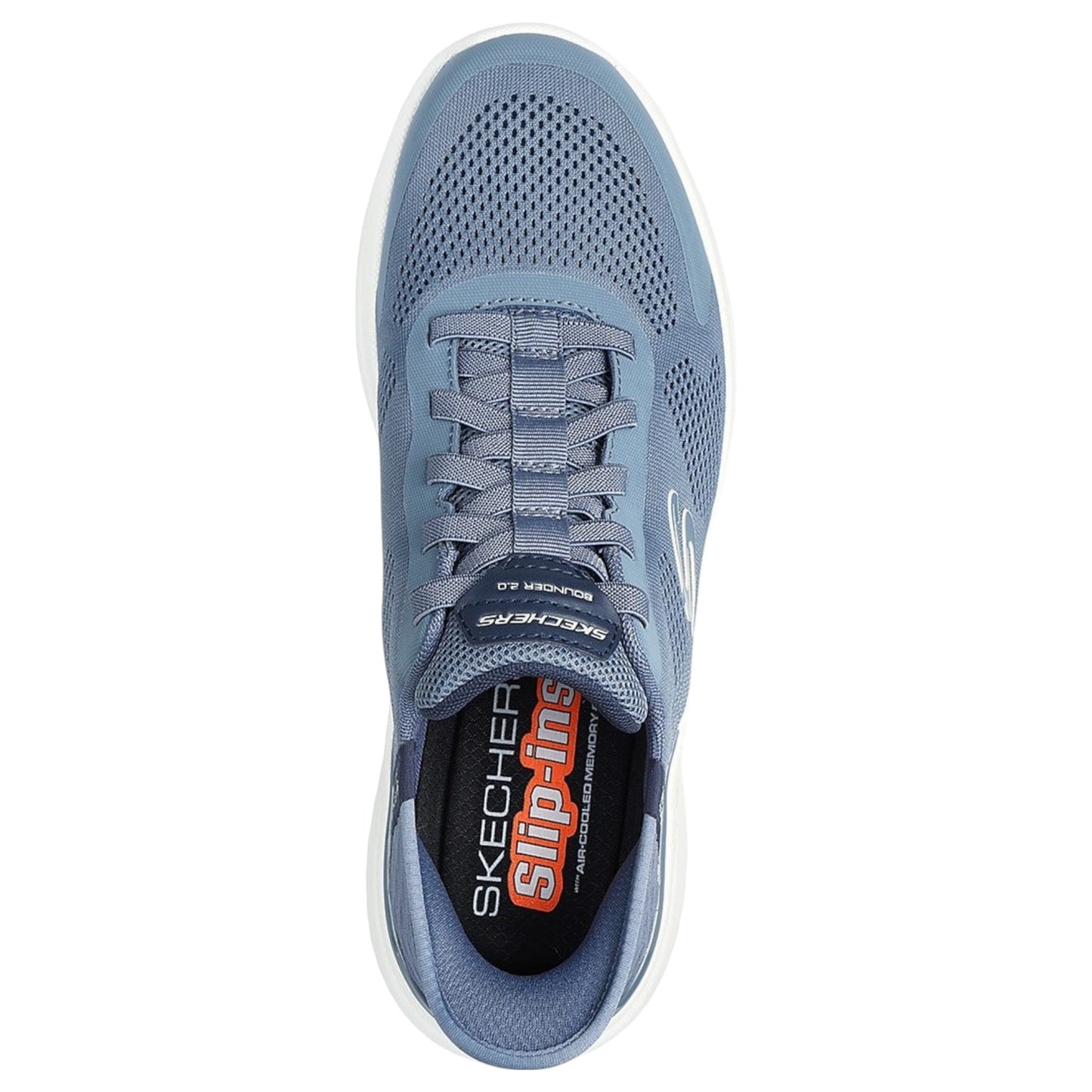 Mens Skechers Slip-Ins: Bounder 2.0 - Emerged Shoes Slate